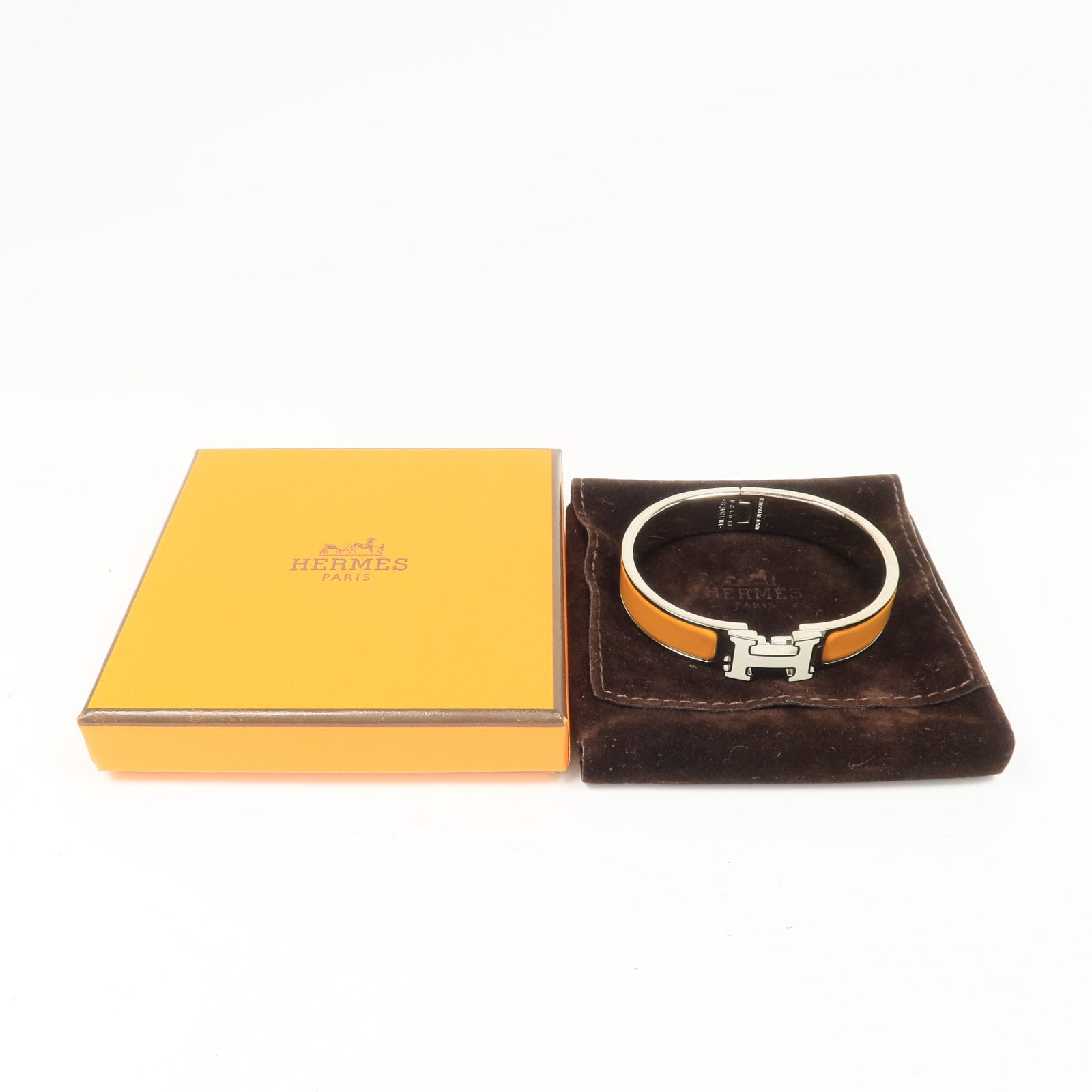 HERMES 金屬Clic H手鐲