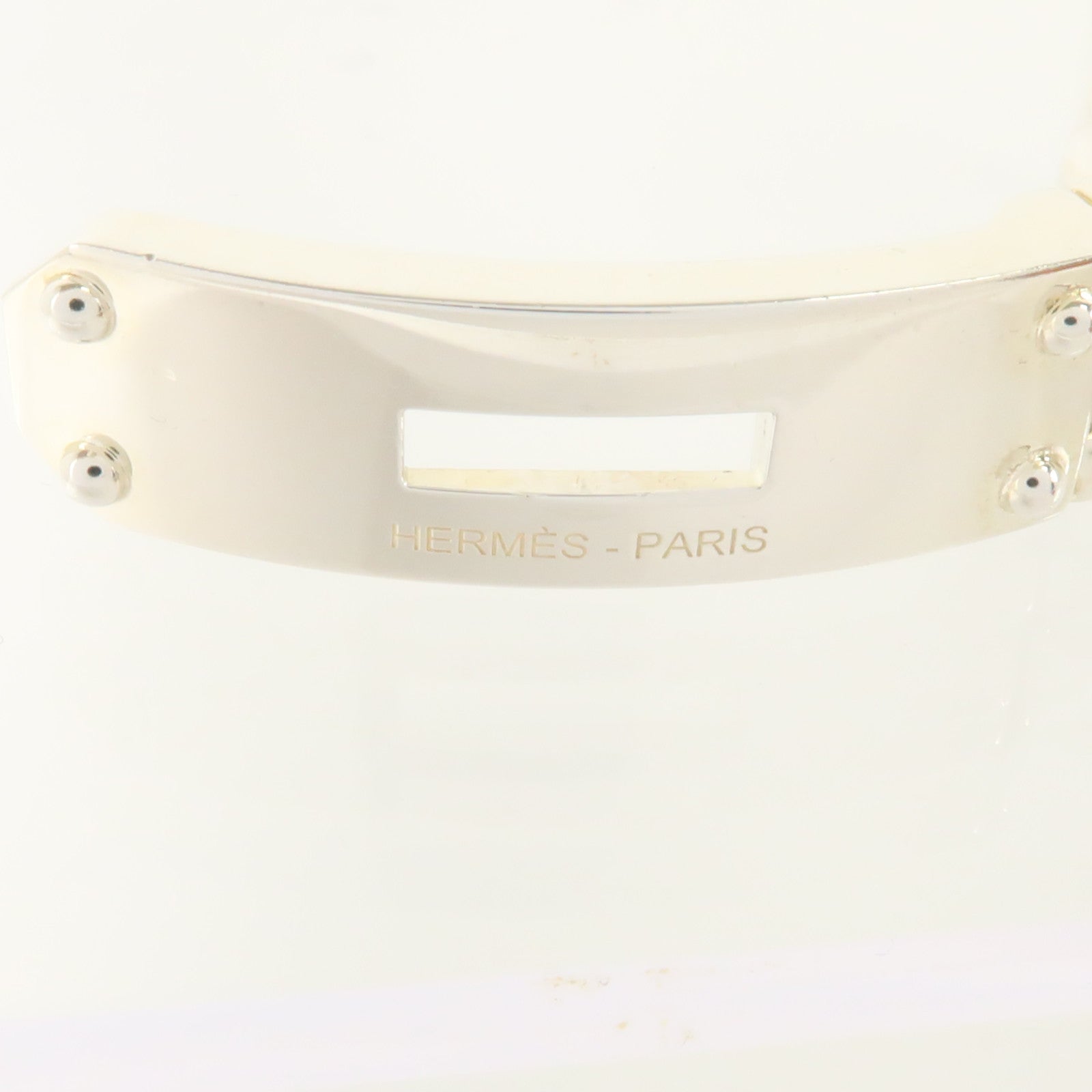 HERMES 925純銀Kelly Gourmette Bracelet銀扣手鏈