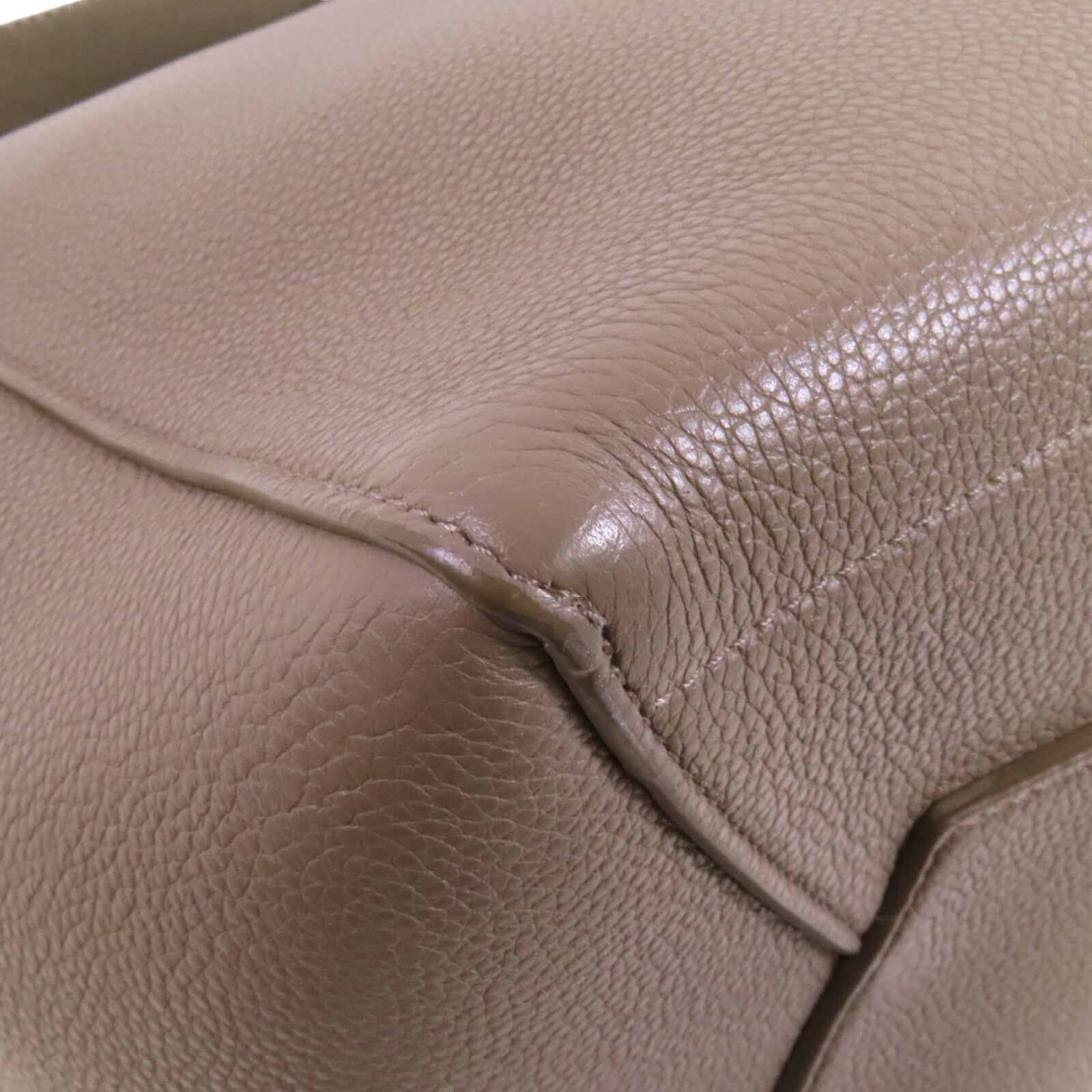 CELINE 牛皮皮革Sangle Bucket Bag金扣肩背袋