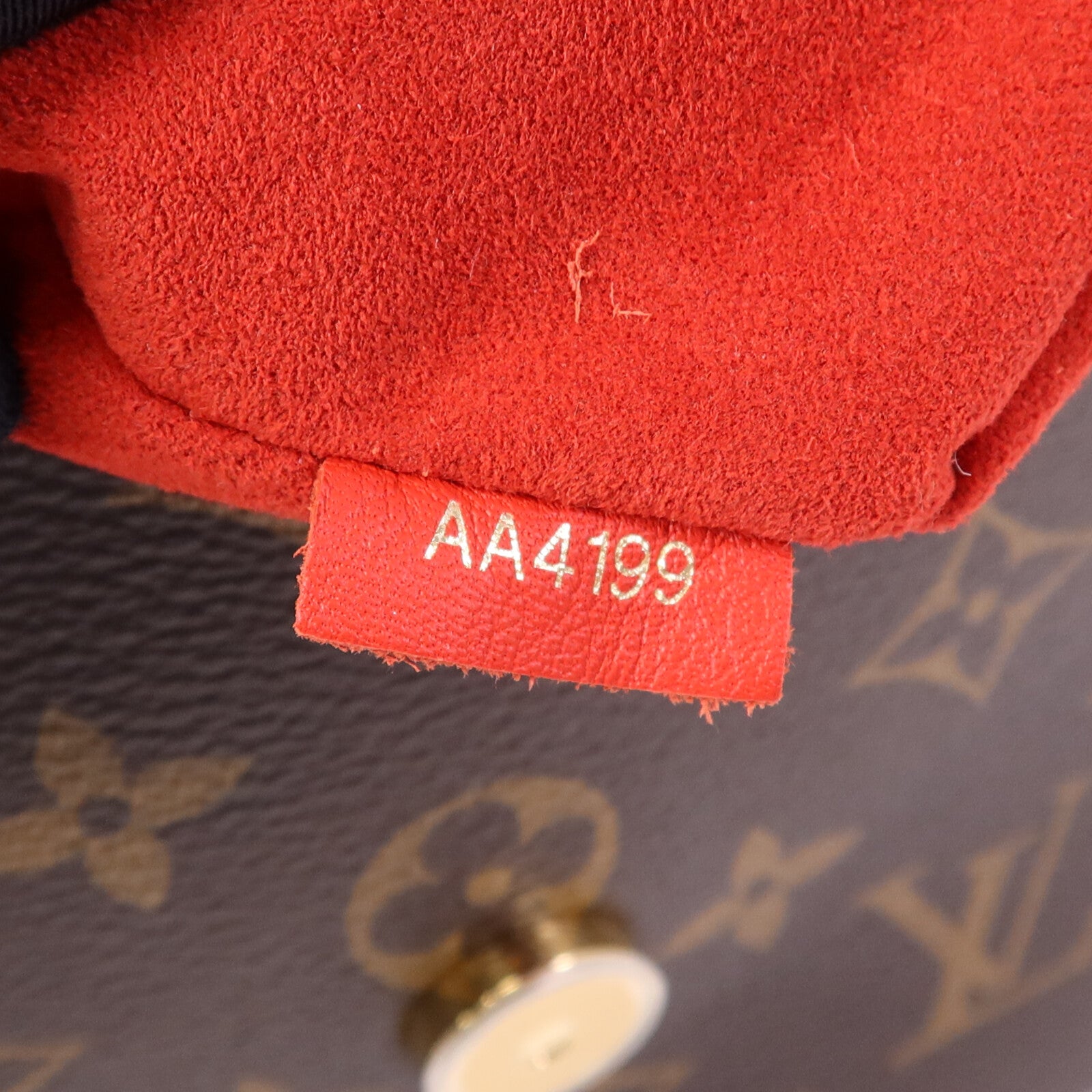 LOUIS VUITTON Monogram Locky BB金扣手挽肩背兩用袋