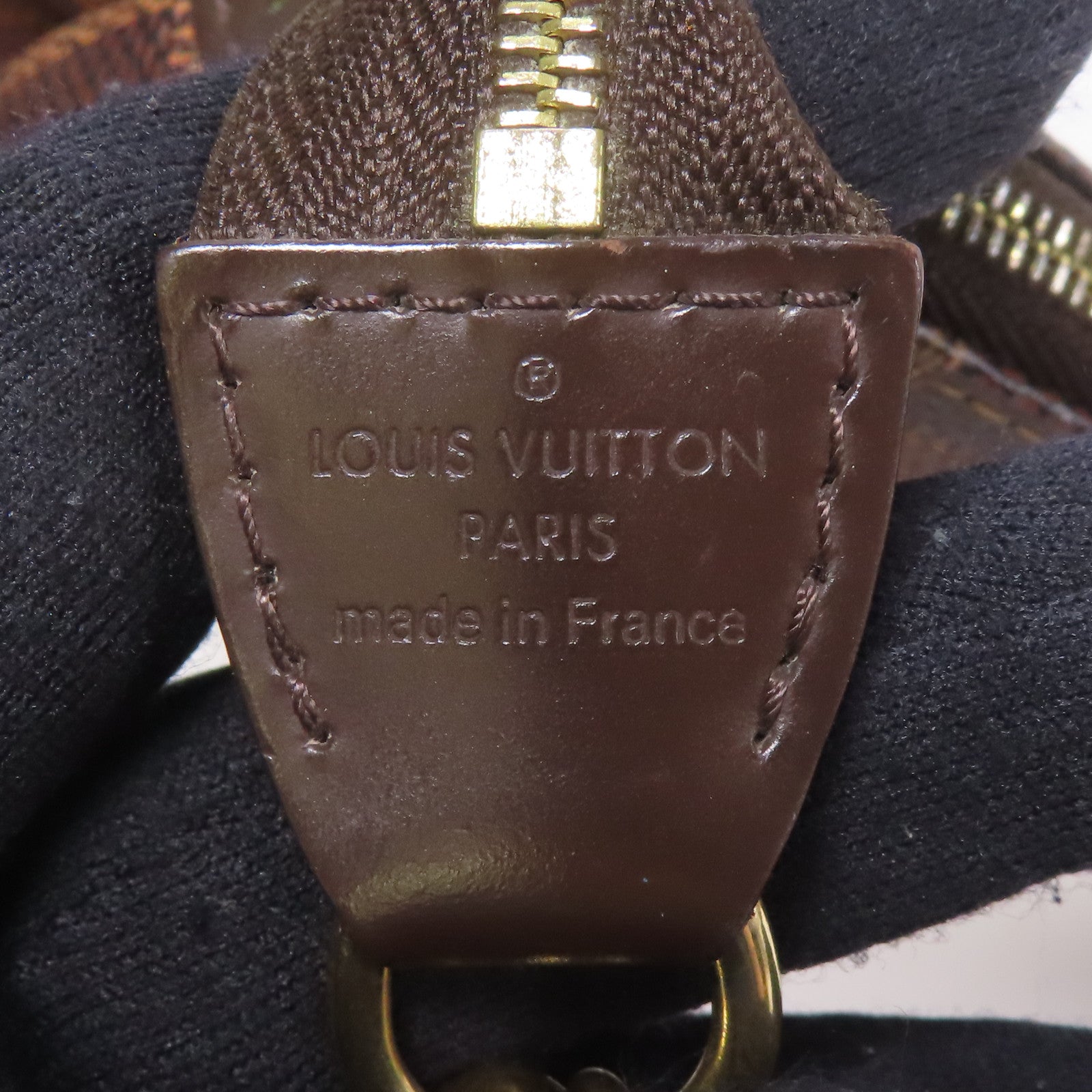LOUIS VUITTON Damier Eva金扣手挽肩背兩用袋