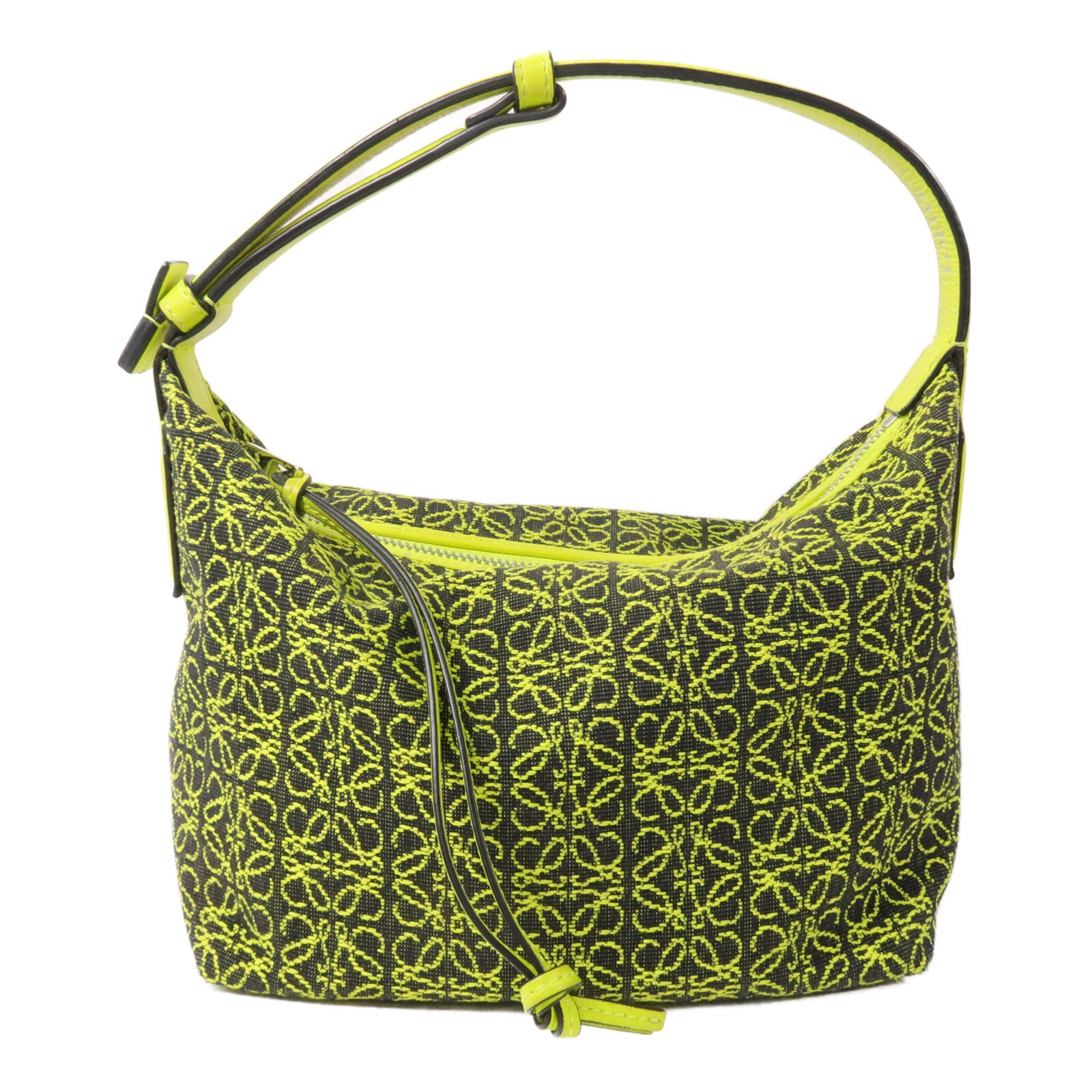 LOEWE 帆布Cubi肩背袋