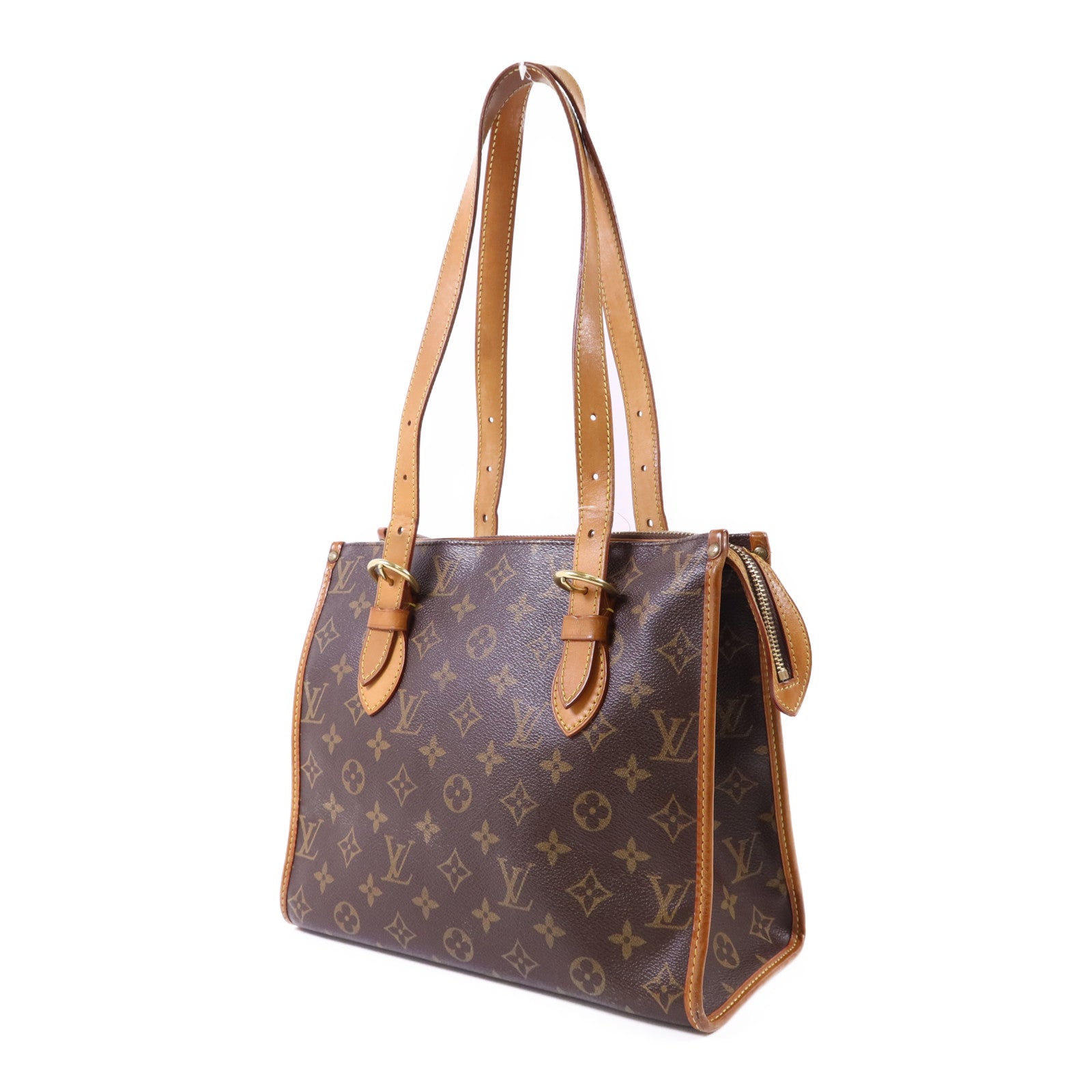LOUIS VUITTON Monogram Popincourt Haut金扣肩背袋