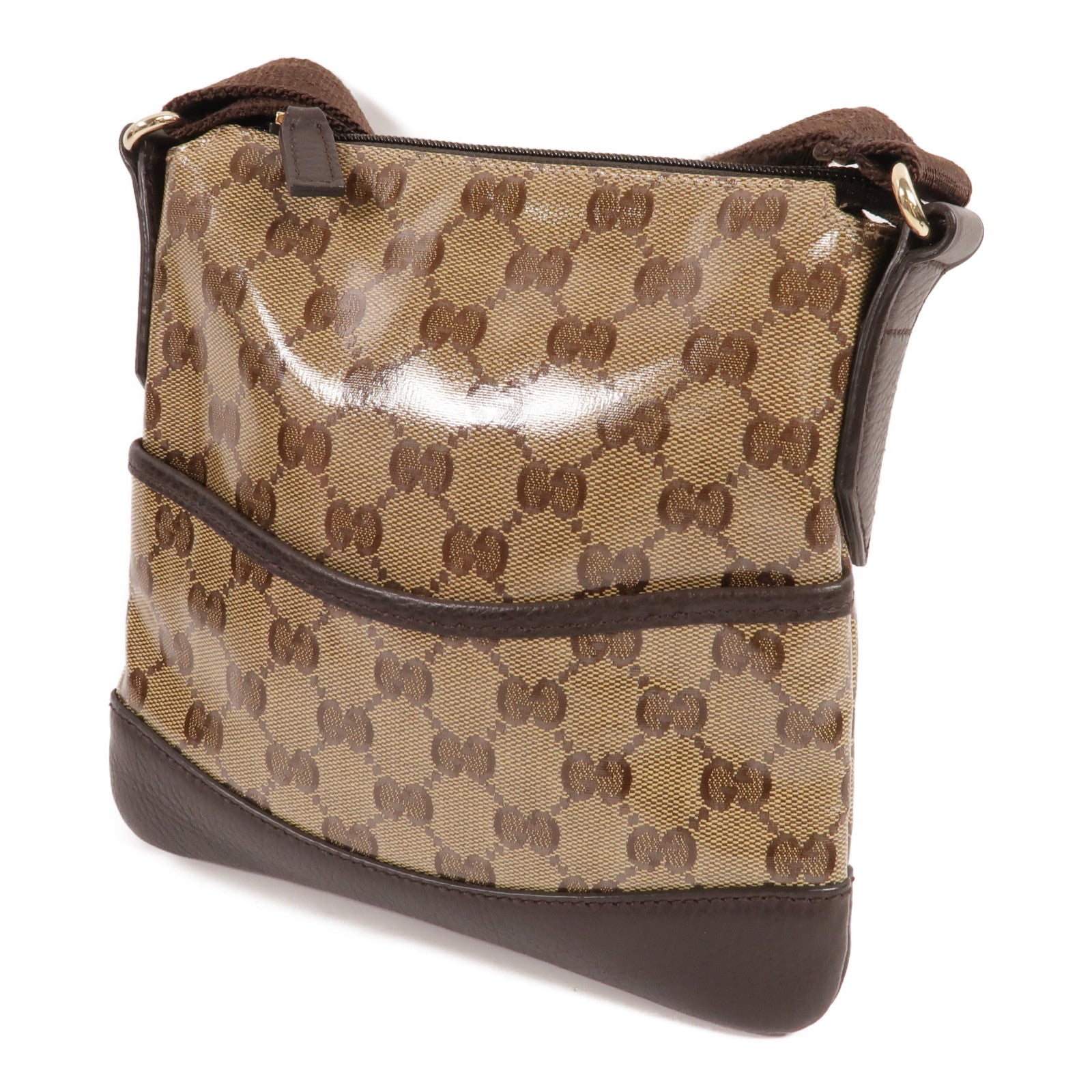 GUCCI 塗層帆布Shoulder Bag肩背袋