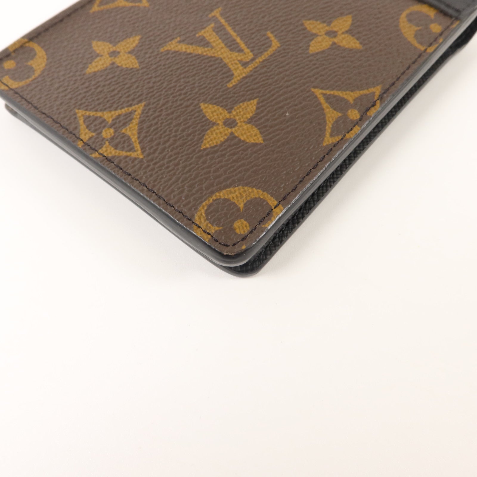 LOUIS VUITTON Monogram Macassar Multiple Wallet錢包