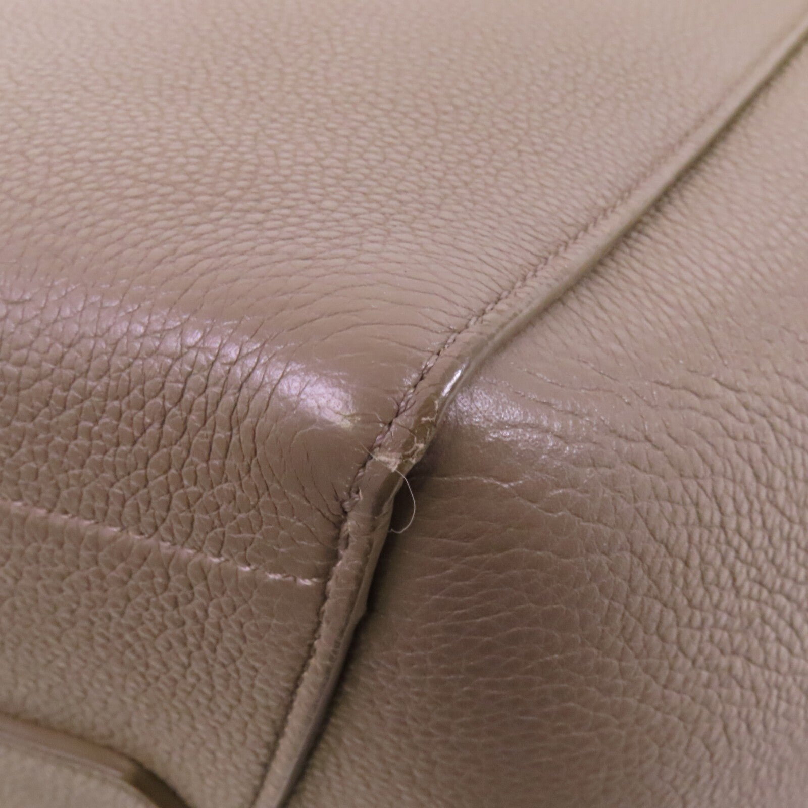 CELINE 牛皮皮革Sangle Bucket Bag金扣肩背袋