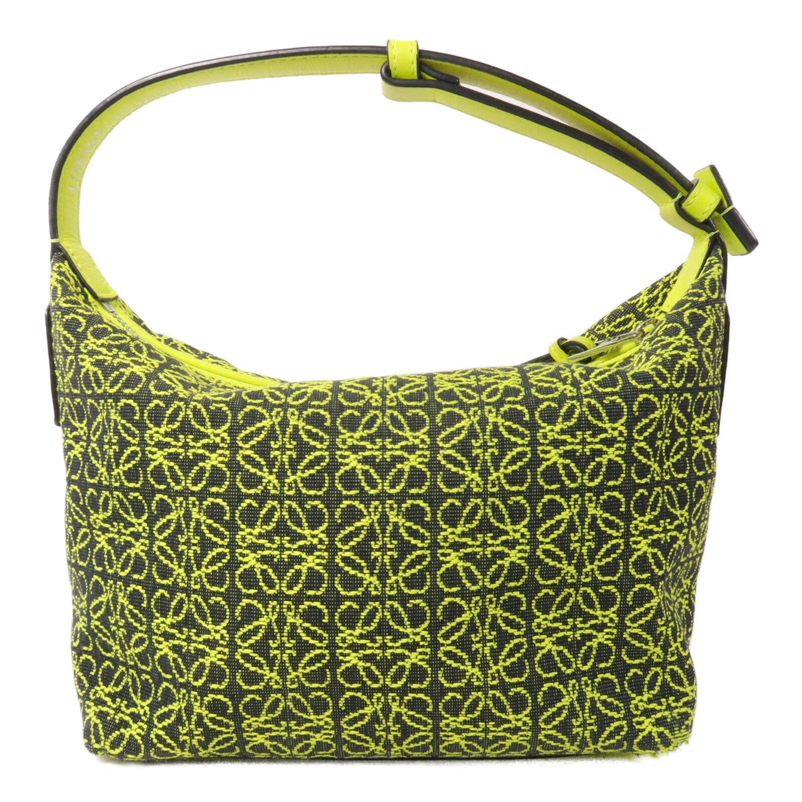 LOEWE 帆布Cubi肩背袋