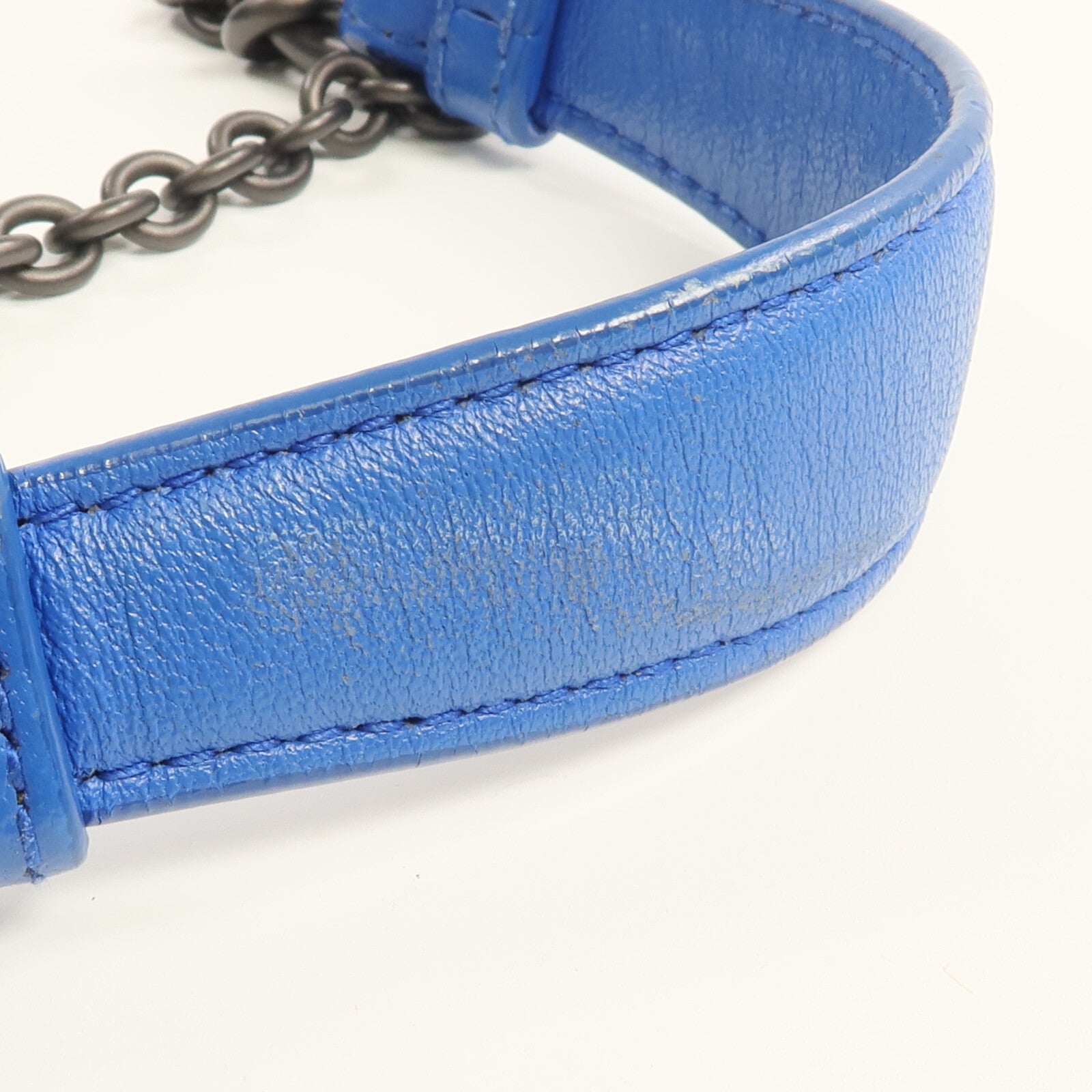 BOTTEGA VENETA 織紋皮革Chain Shoulder鏈帶肩背袋