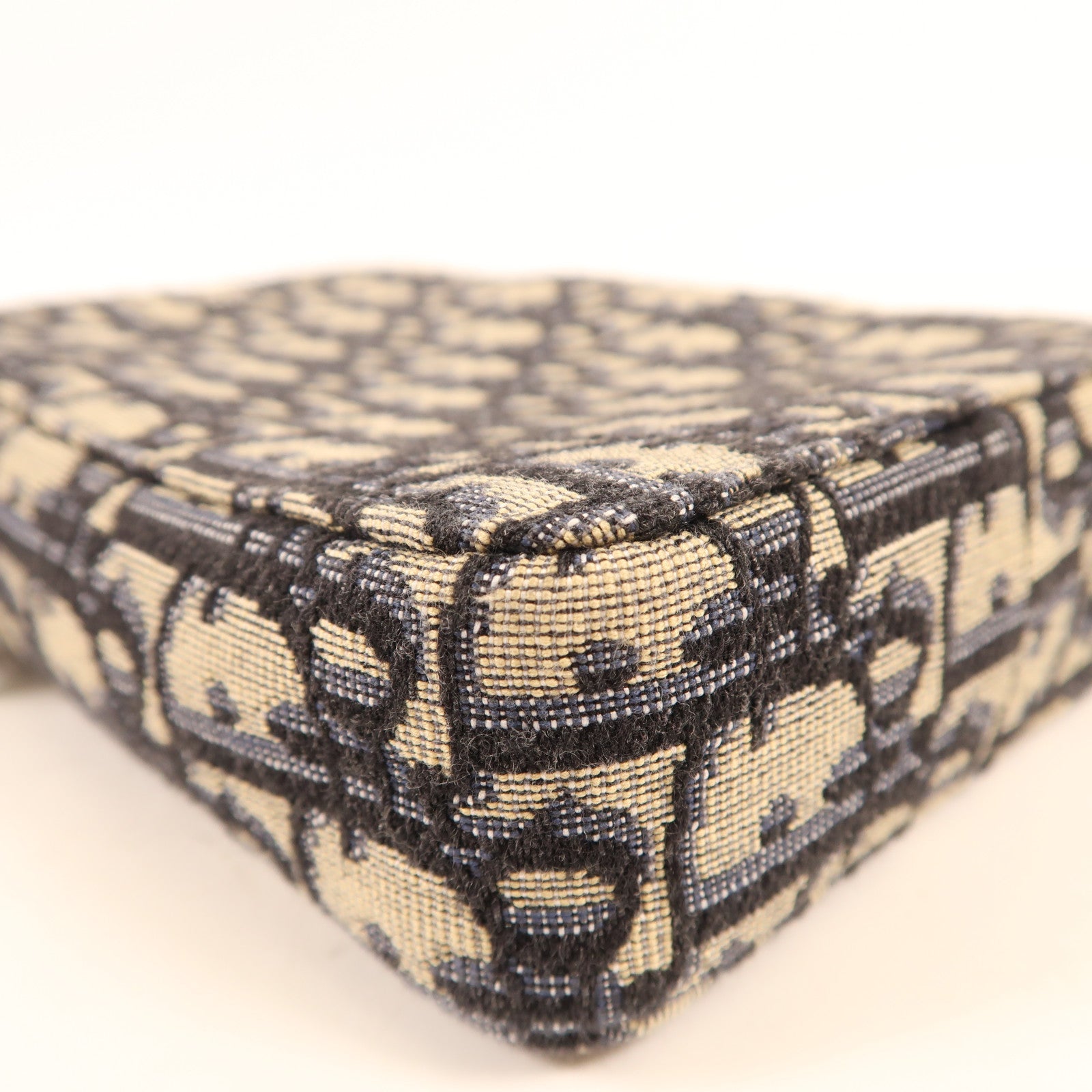 Dior 帆布Shoulder Bag銀扣肩背袋