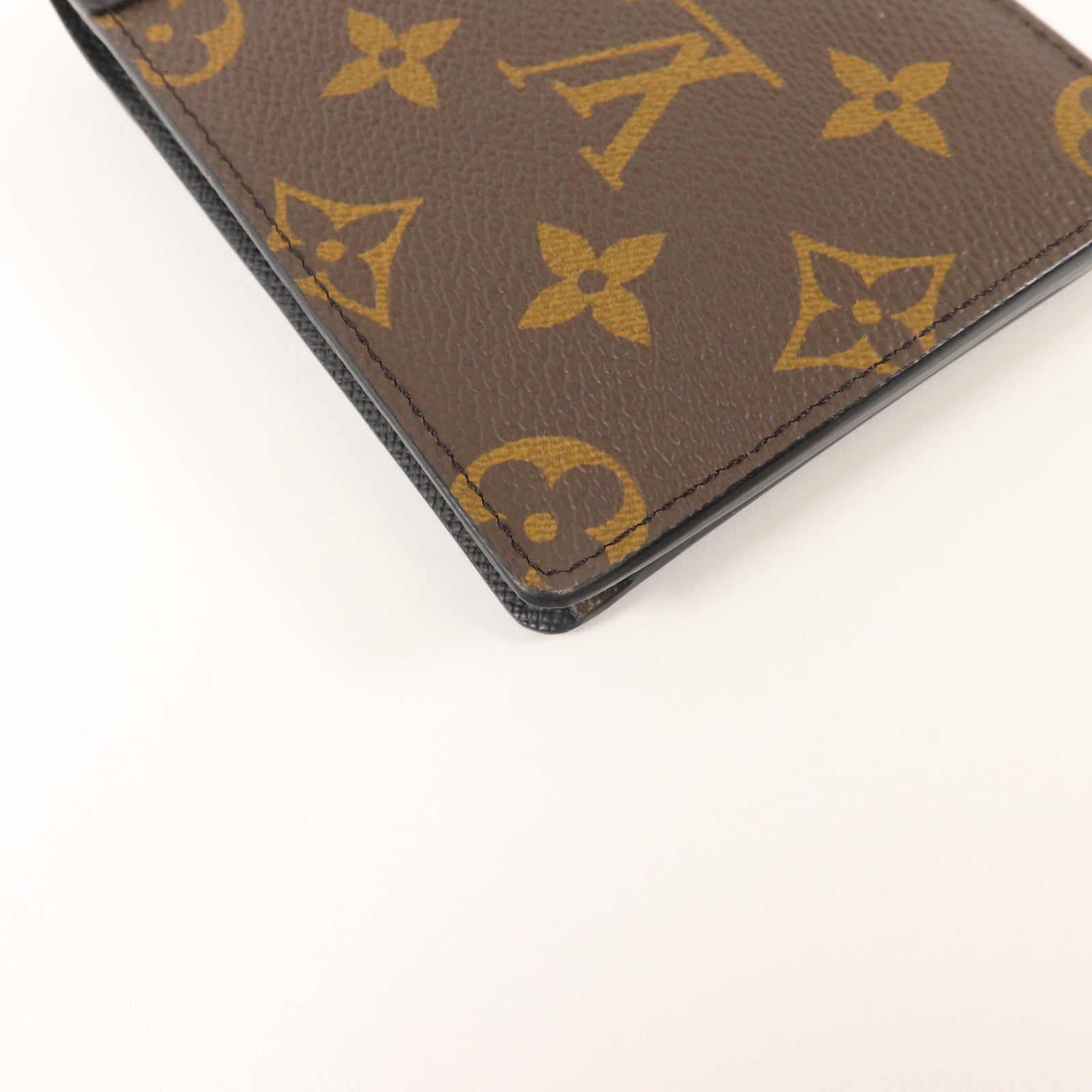 LOUIS VUITTON Monogram Macassar Multiple Wallet錢包
