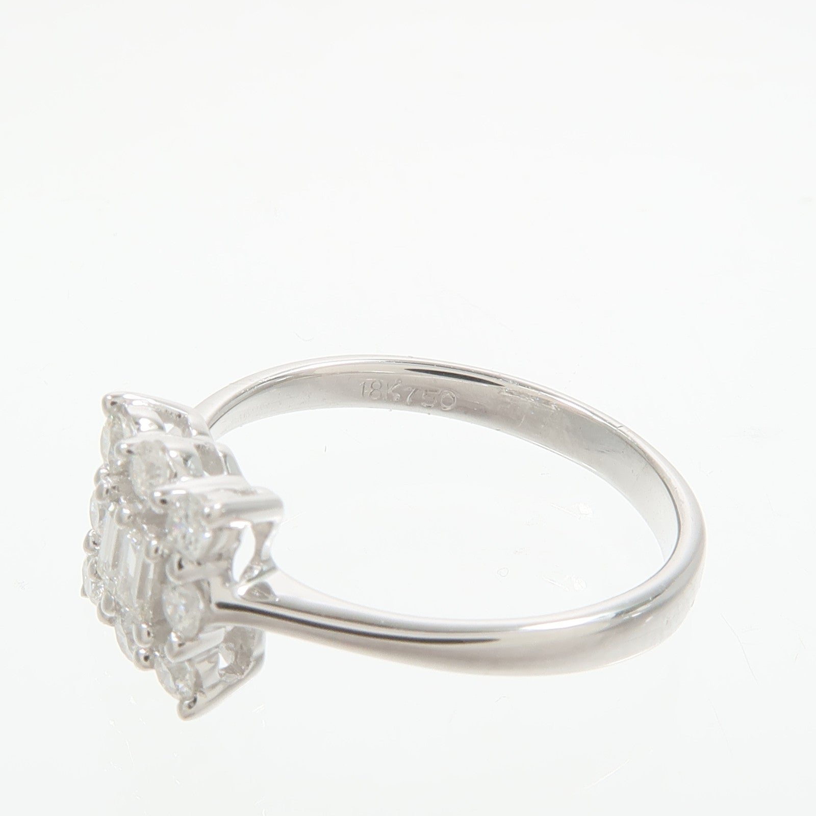 JEWELRY 18K白金Diamond Ring鑽石戒指