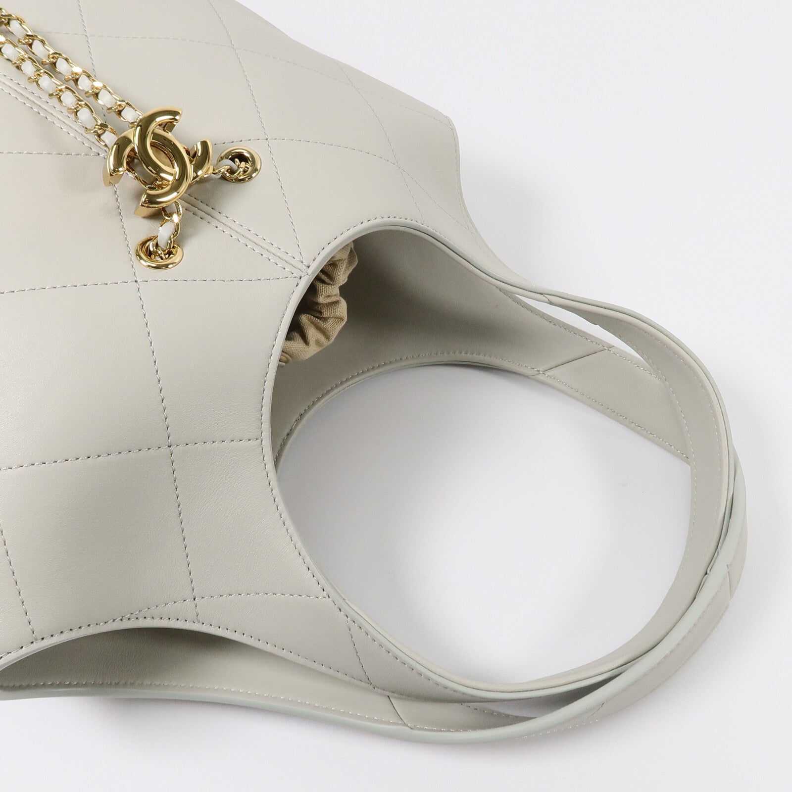 CHANEL 牛皮皮革Hobo Bag手挽袋