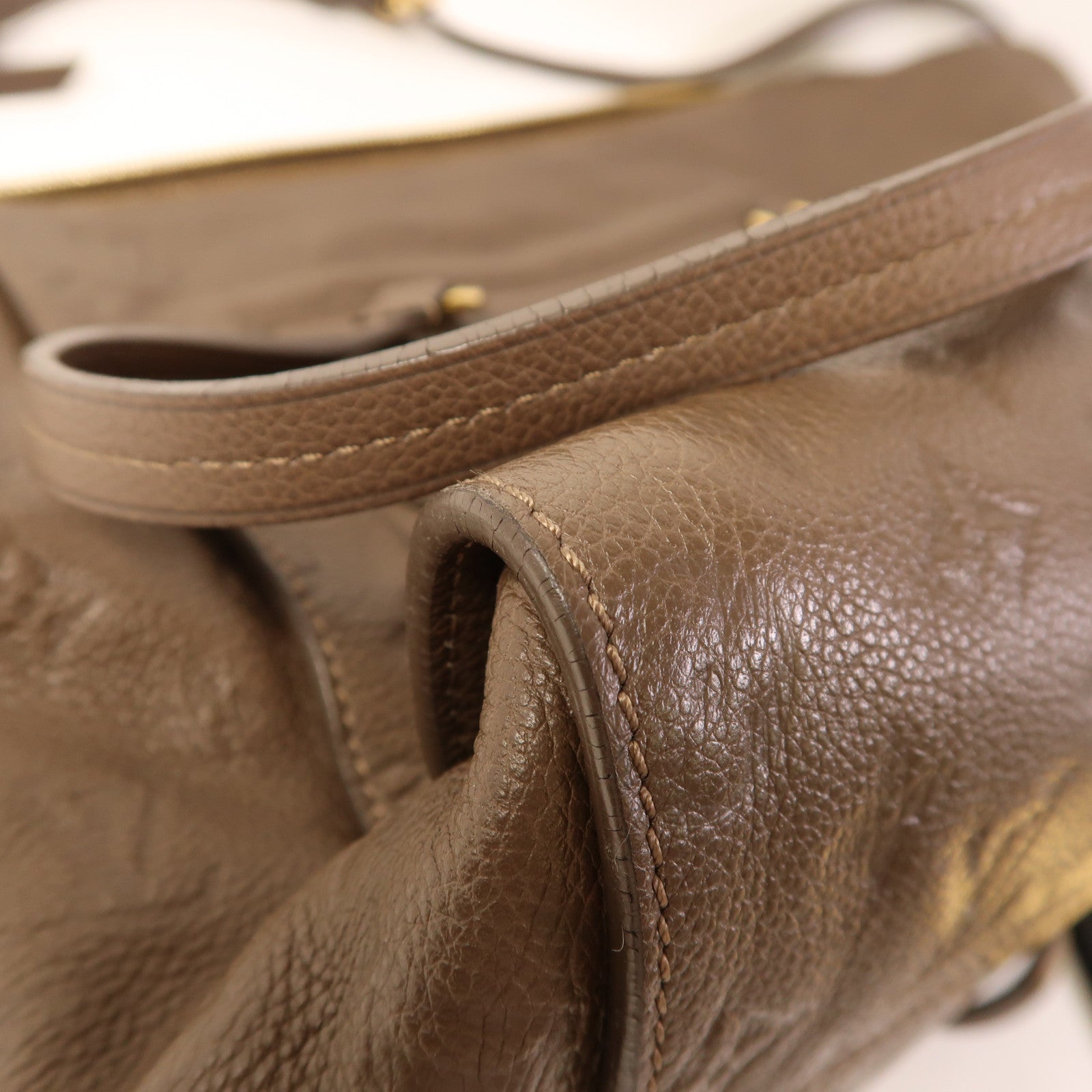 LOUIS VUITTON Monogram Empreinte Luminous PM金扣手挽肩背兩用袋