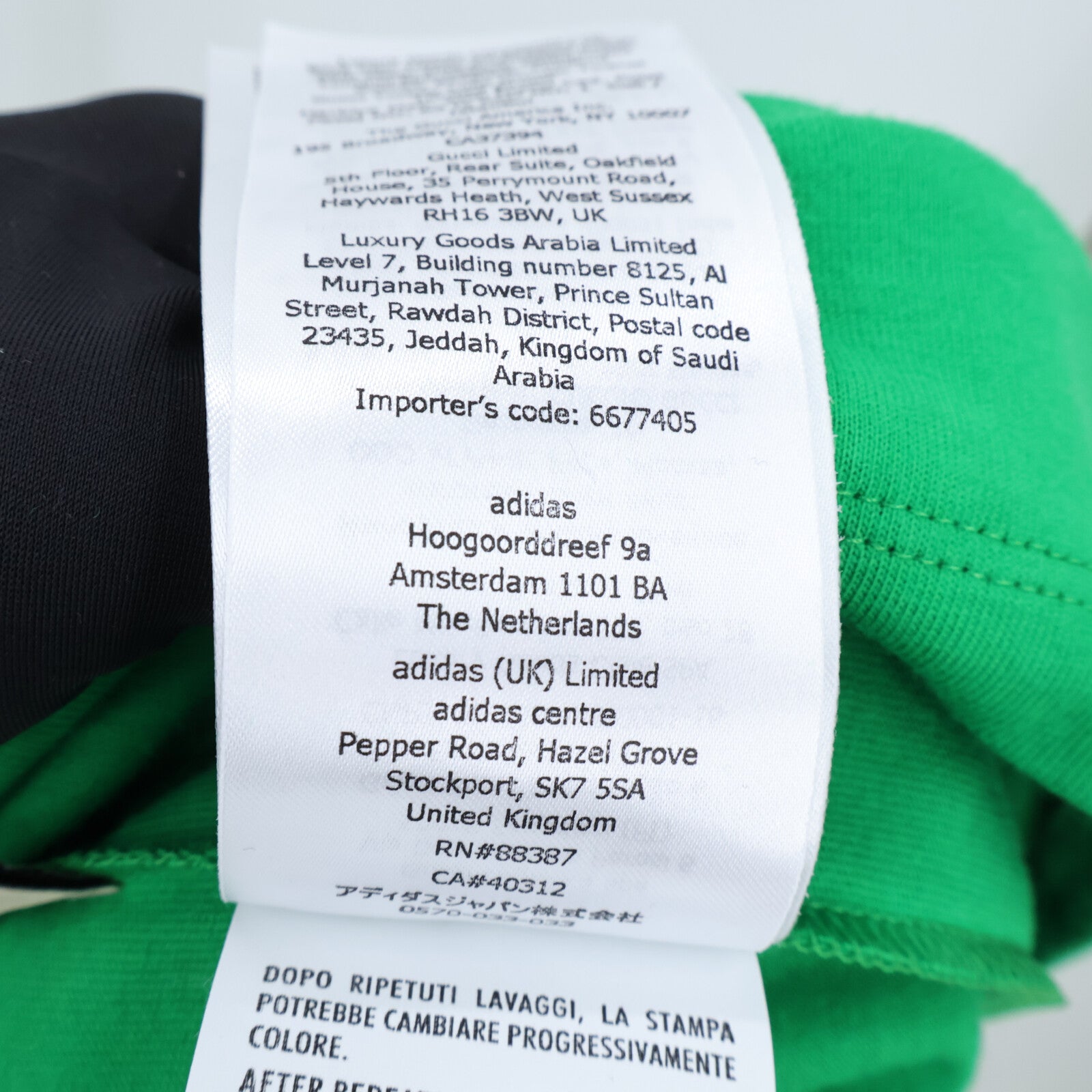GUCCI Gucci x adidas Cotton Crewneck T-Shirt上衣