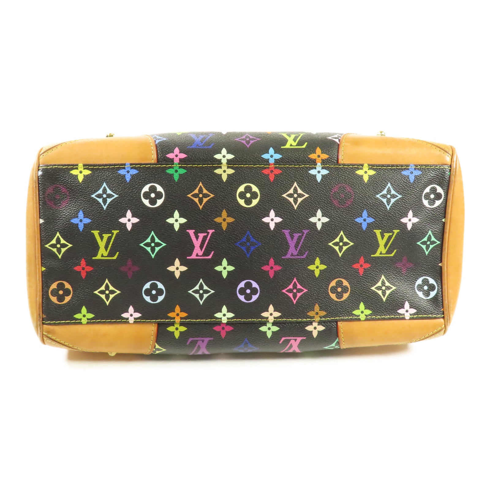 LOUIS VUITTON Monogram Multicolore Claudia金扣手挽袋