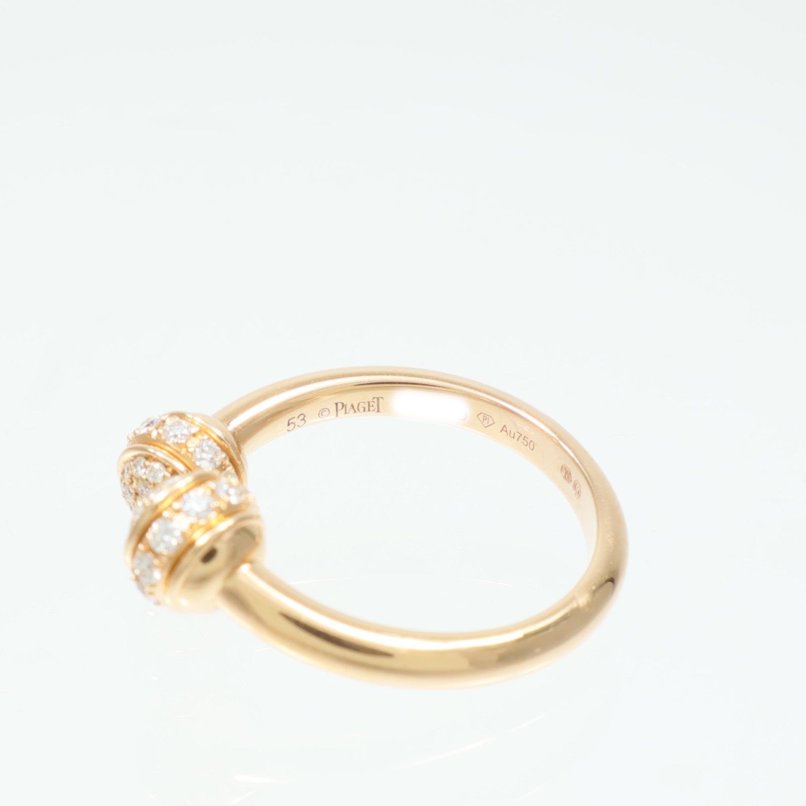 PIAGET 18K玫瑰金Possession鑽石戒指