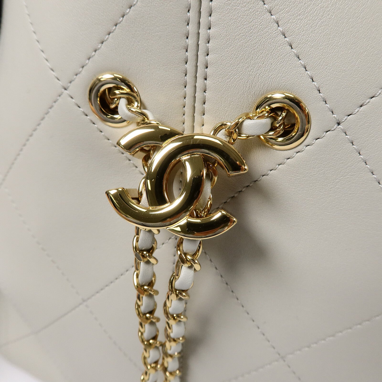 CHANEL 牛皮皮革Hobo Bag手挽袋