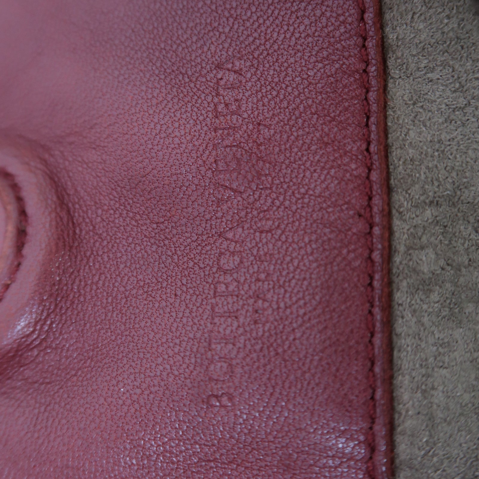 BOTTEGA VENETA 織紋皮革Campana Shoulder Bag銀扣肩背袋紅色