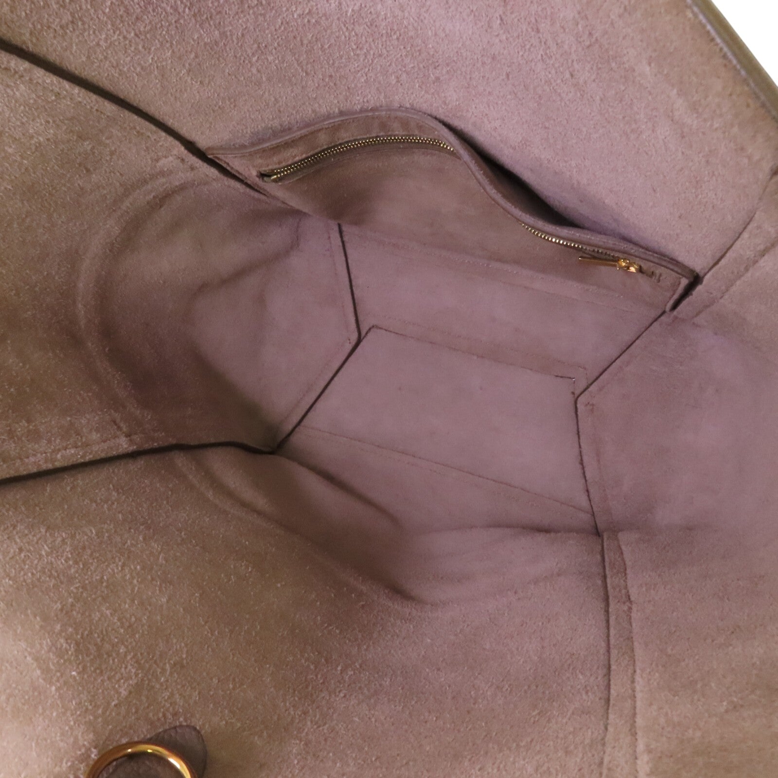 CELINE 牛皮皮革Sangle Bucket Bag金扣肩背袋