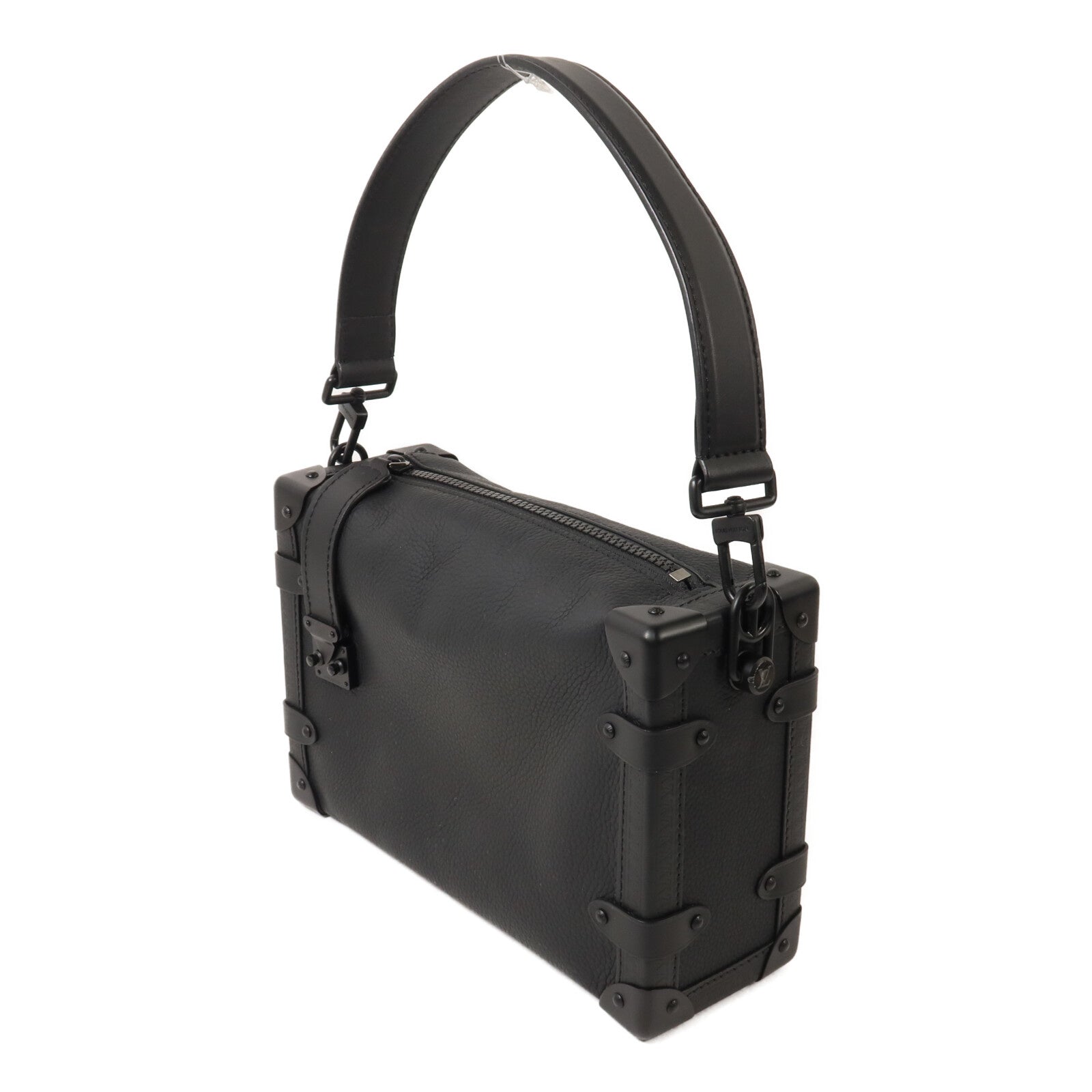 LOUIS VUITTON 【激減優惠】牛皮皮革Side Trunk MM手挽肩背兩用袋