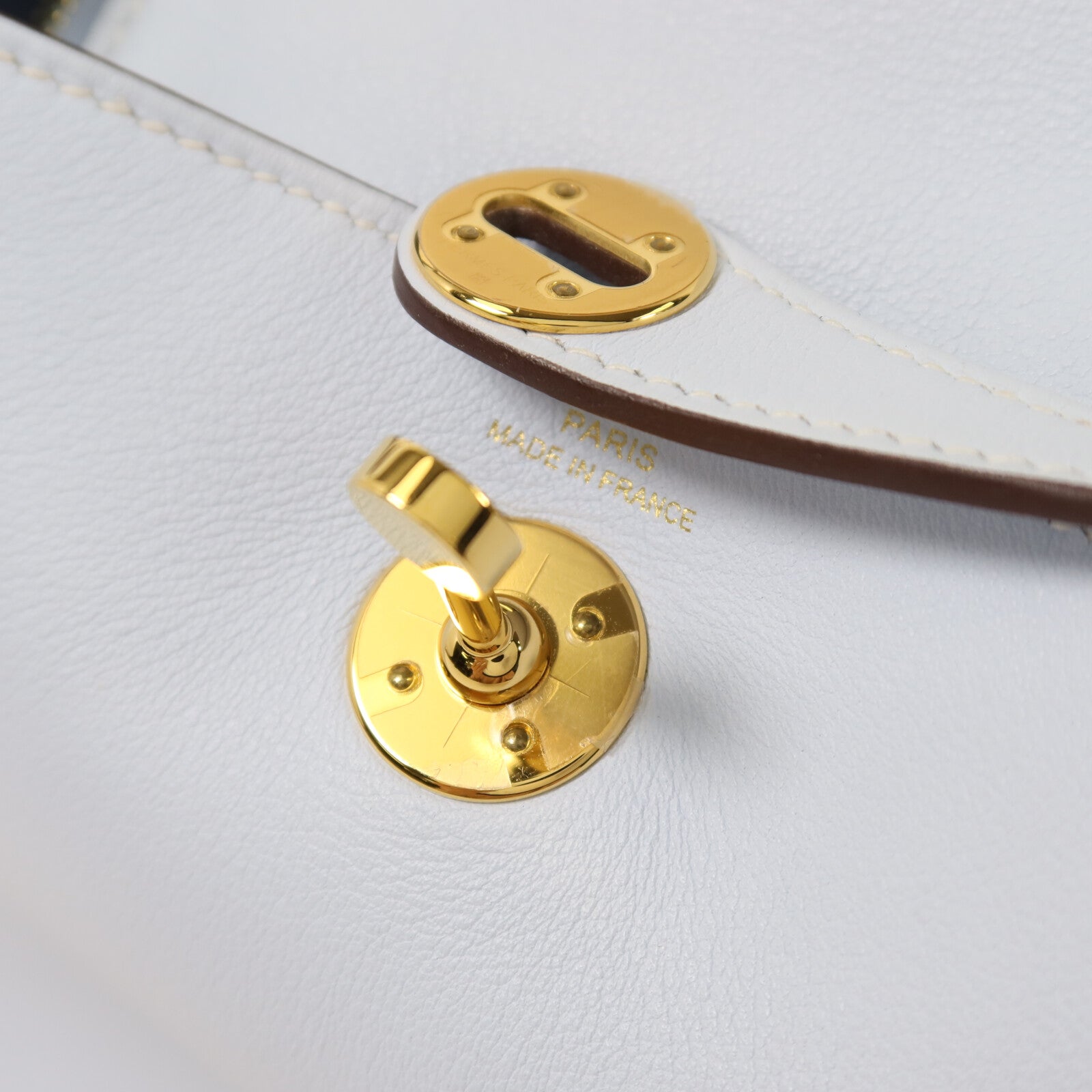 HERMES 【激減優惠】Swift皮革Mini Lindy金扣手挽肩背兩用袋Bleu Brume