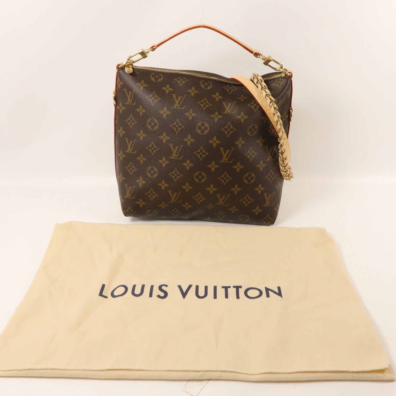 LOUIS VUITTON Monogram Multipass鏈帶手挽肩背兩用袋