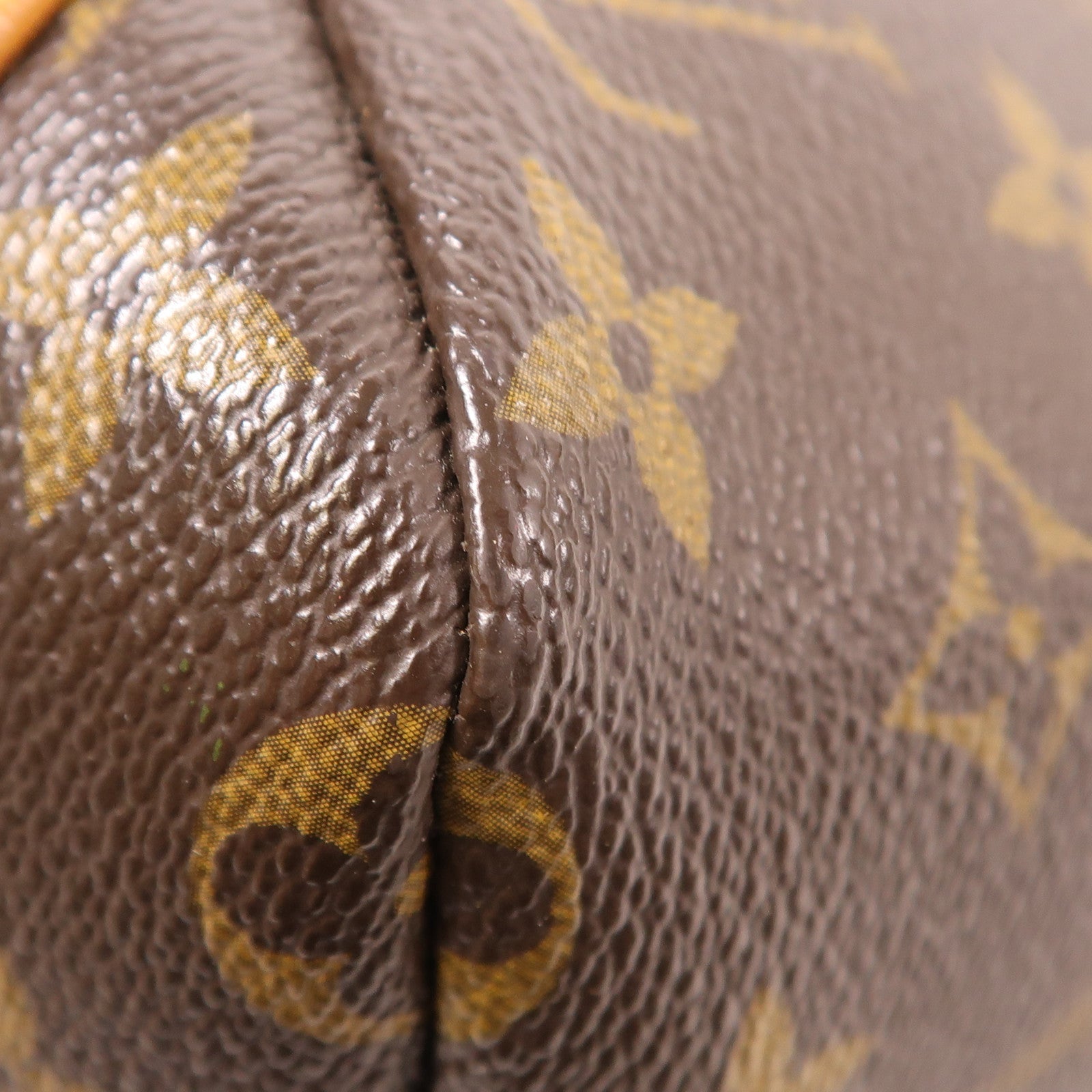 LOUIS VUITTON Monogram Totally PM金扣肩背袋/手挽袋棕色
