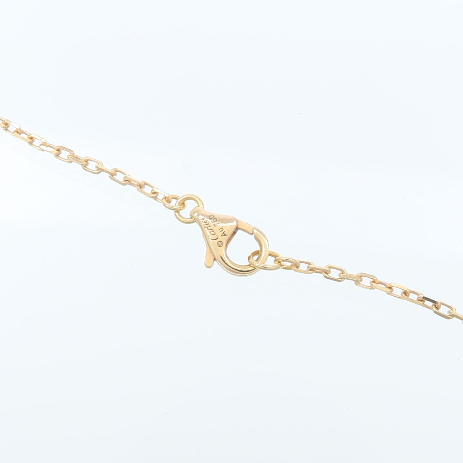 CARTIER 18K玫瑰金Cartier C Heart鑽石項鍊