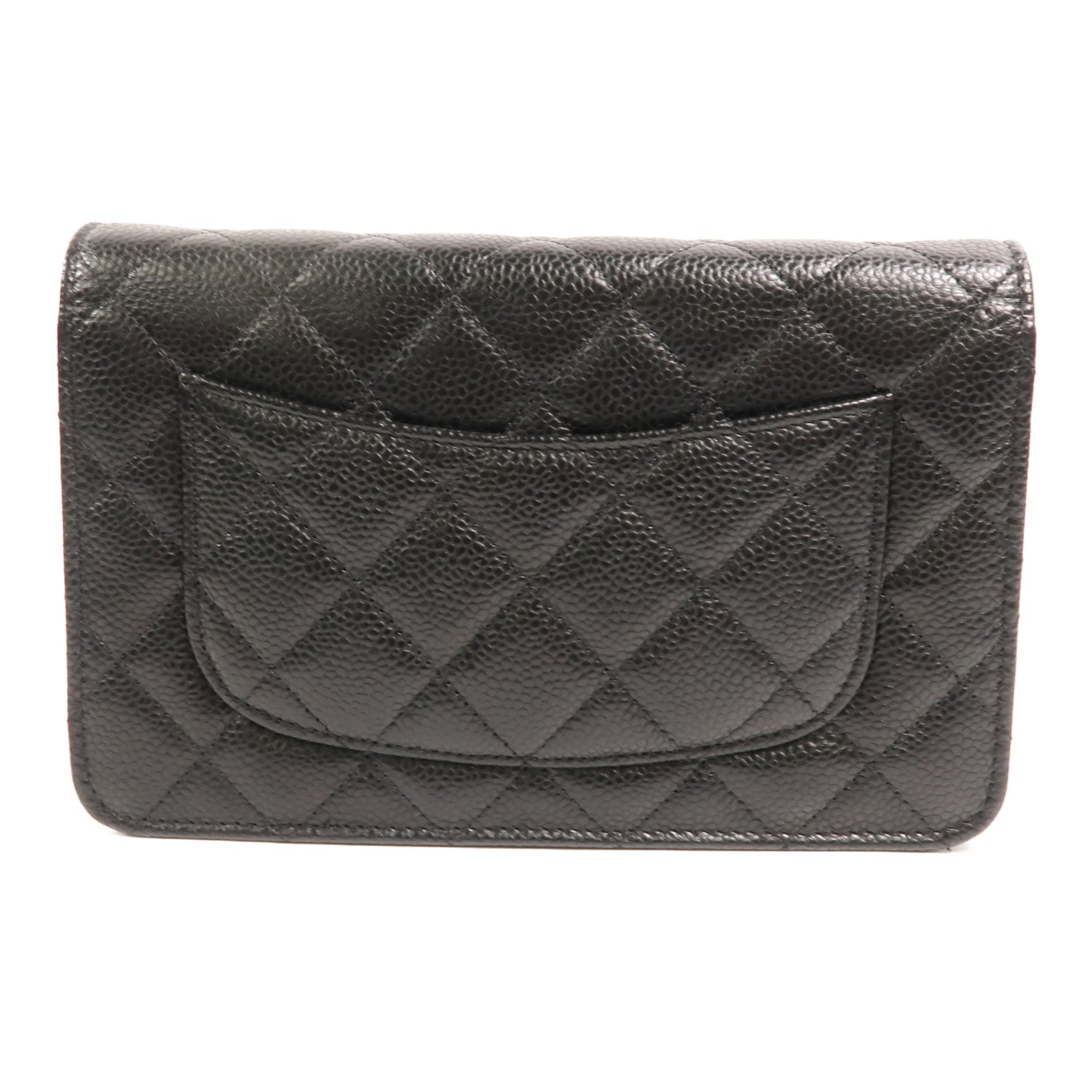 CHANEL 牛皮皮革WOC Wallet On Chain鏈帶肩背袋