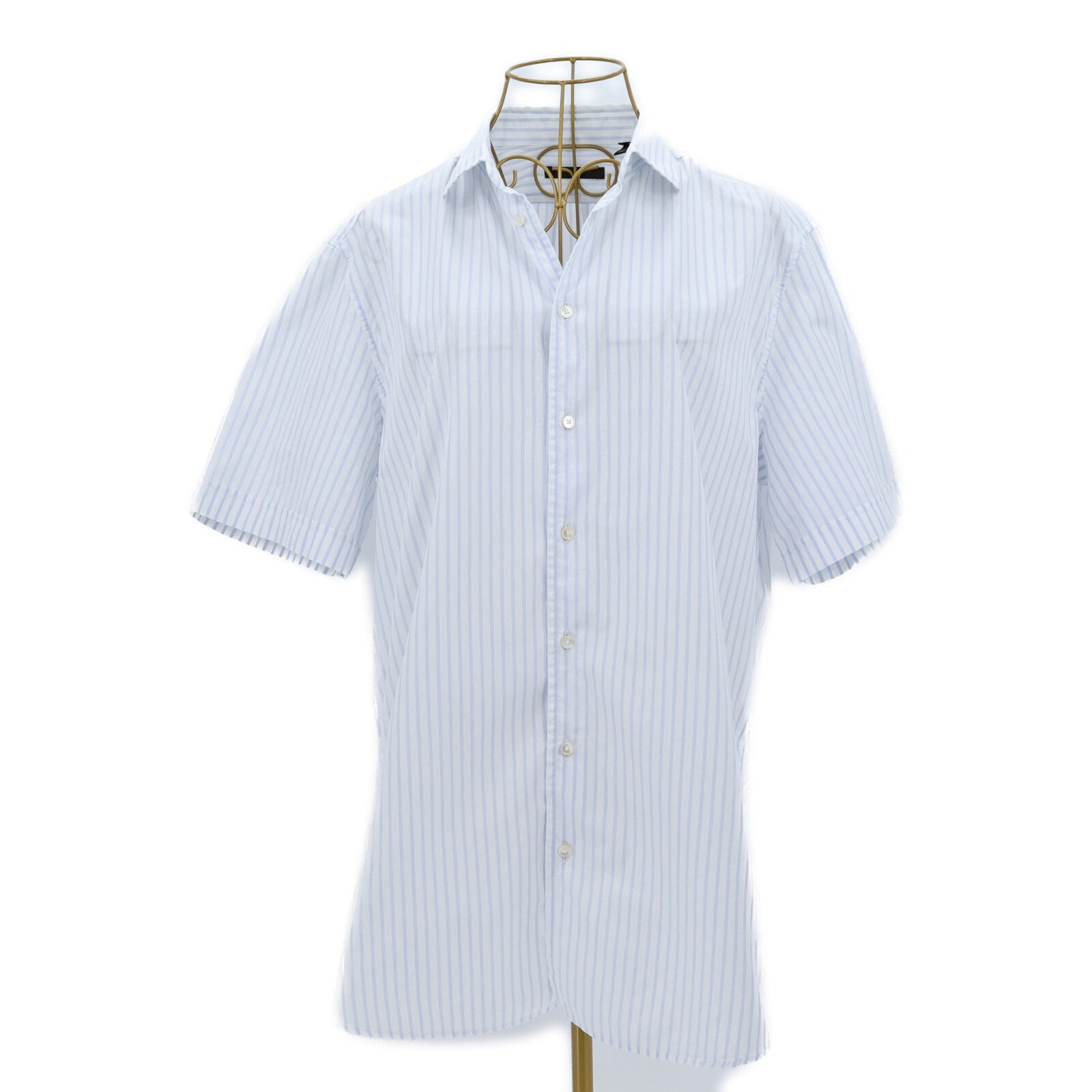 LOUIS VUITTON Blason Cotton Printed Oxford Shirt上衣