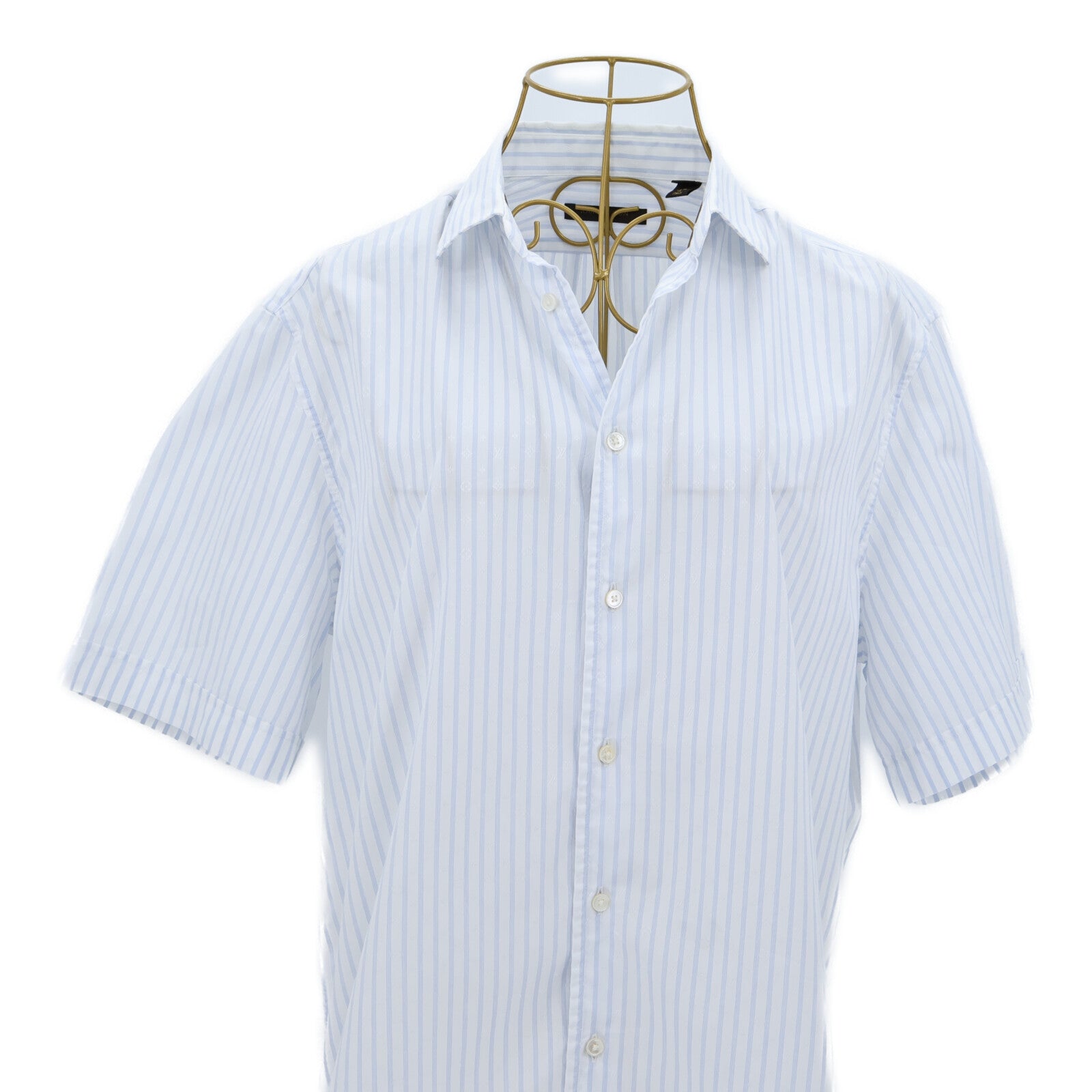 LOUIS VUITTON Blason Cotton Printed Oxford Shirt上衣