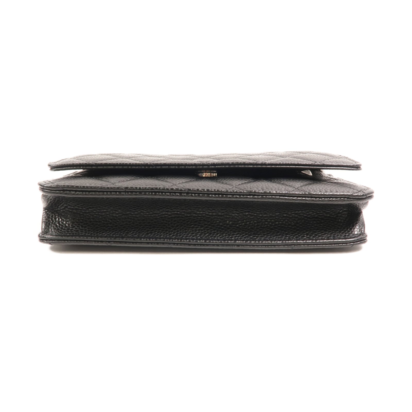 CHANEL 牛皮皮革WOC Wallet On Chain鏈帶肩背袋