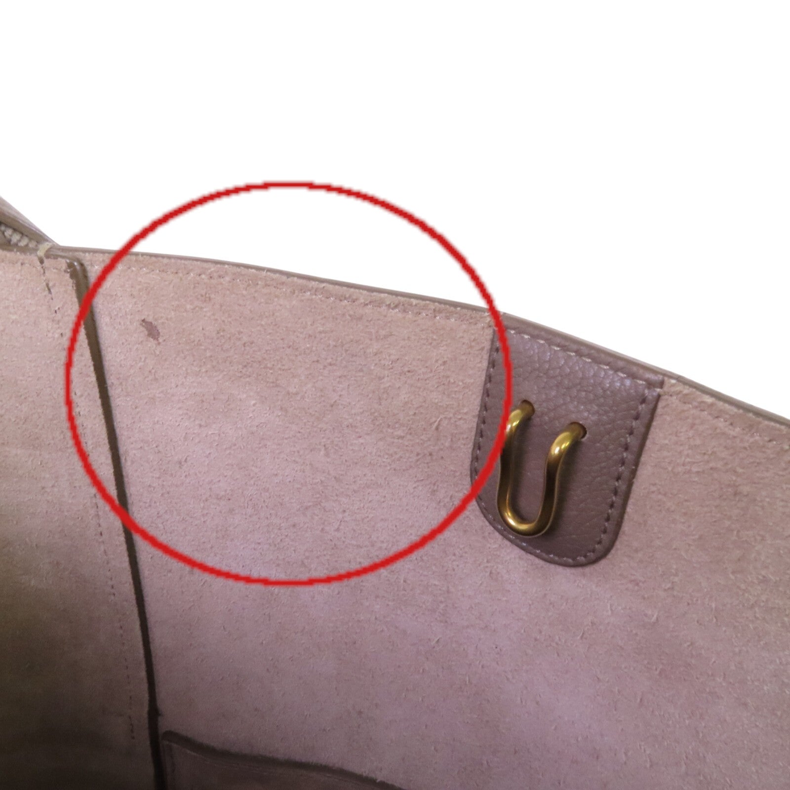 CELINE 牛皮皮革Sangle Bucket Bag金扣肩背袋