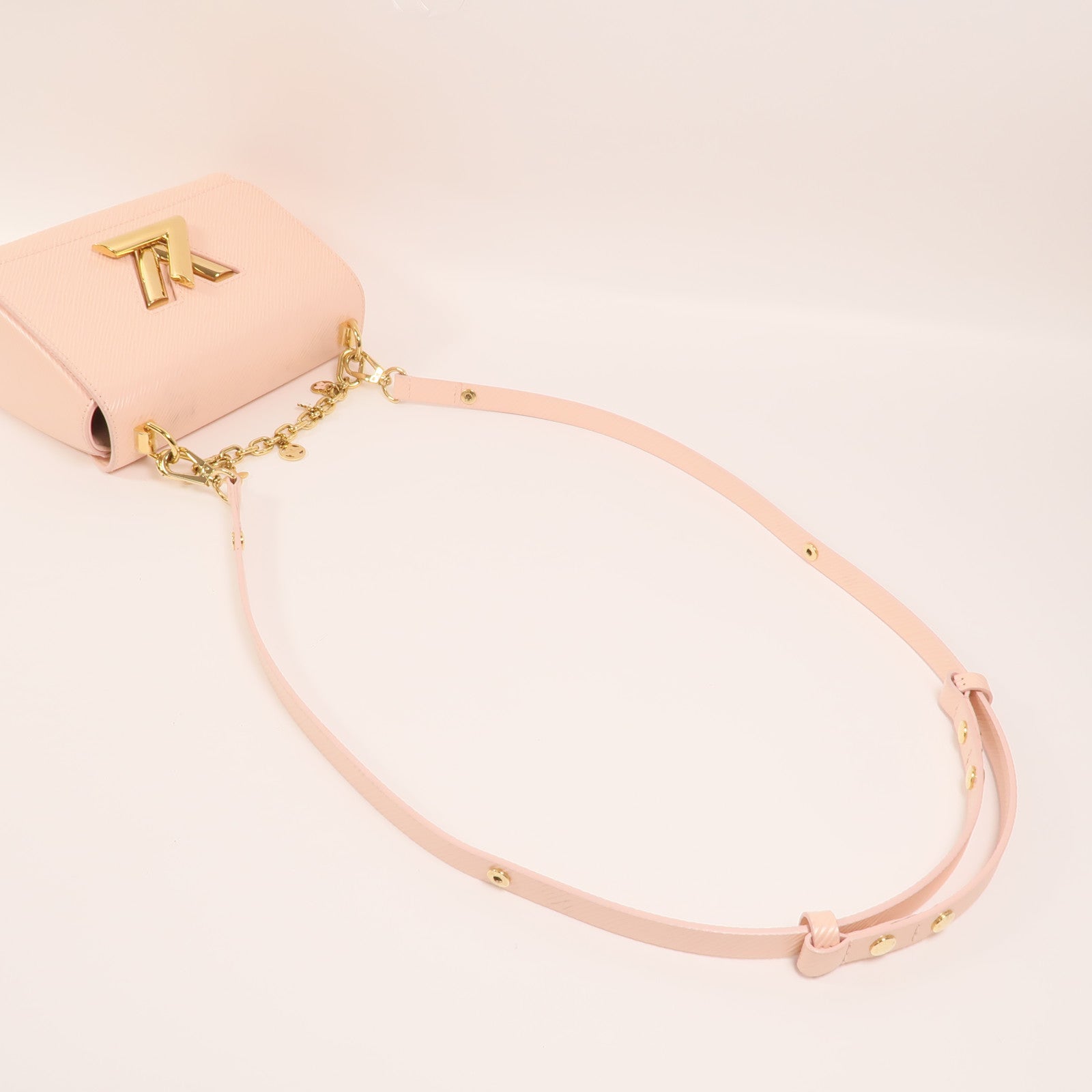 LOUIS VUITTON Epi Twist PM金扣手挽肩背兩用袋