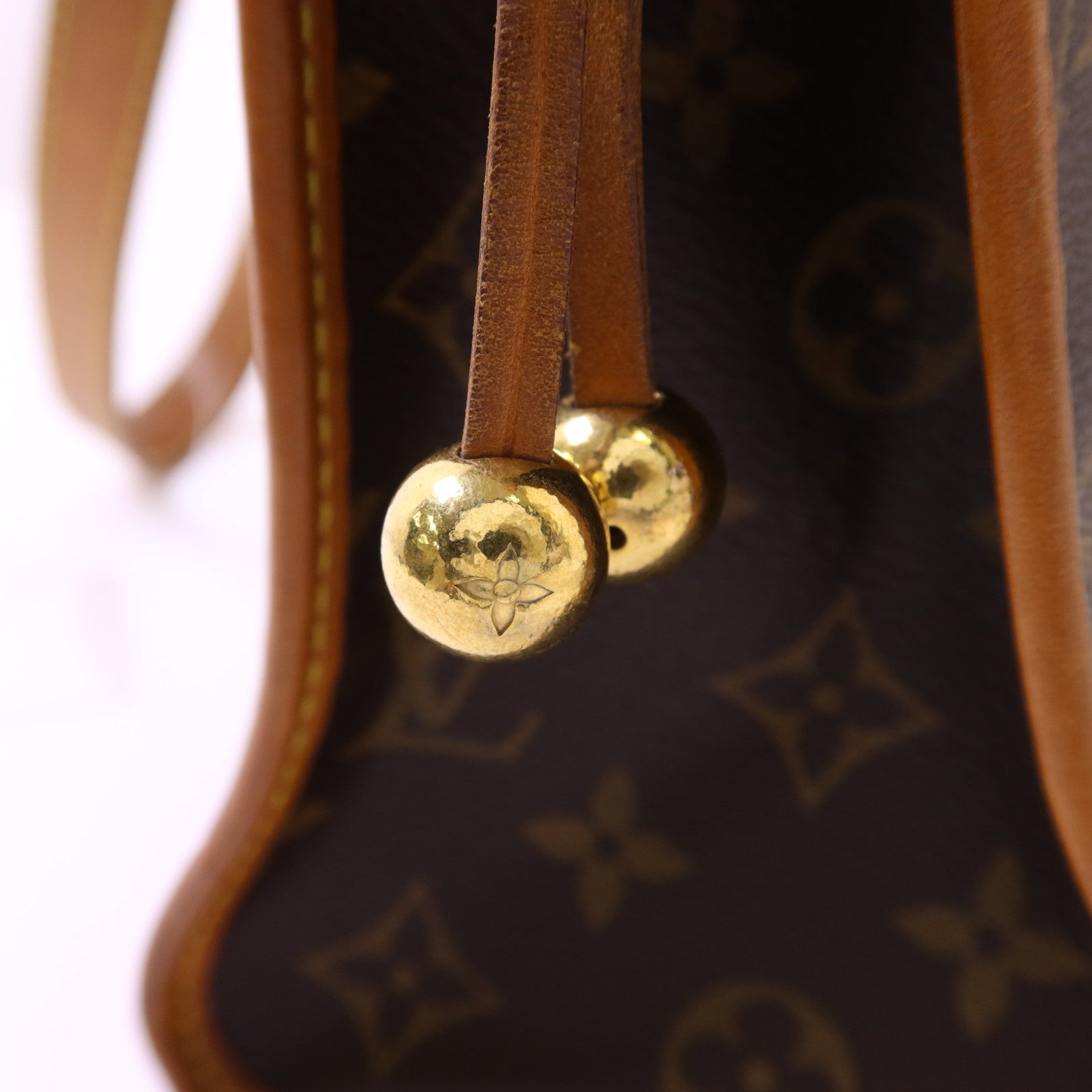 LOUIS VUITTON Monogram Popincourt Haut金扣肩背袋