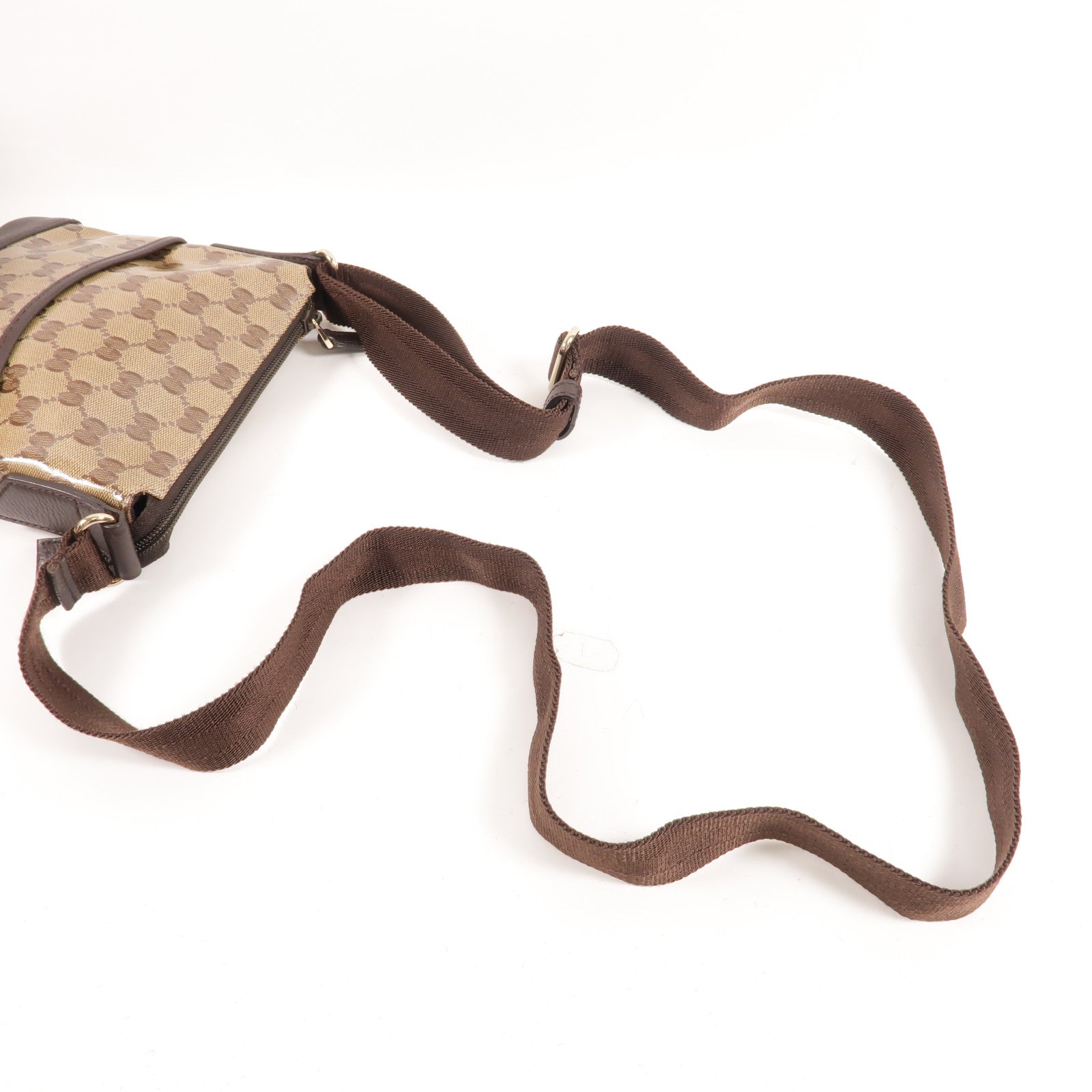 GUCCI 塗層帆布Shoulder Bag肩背袋