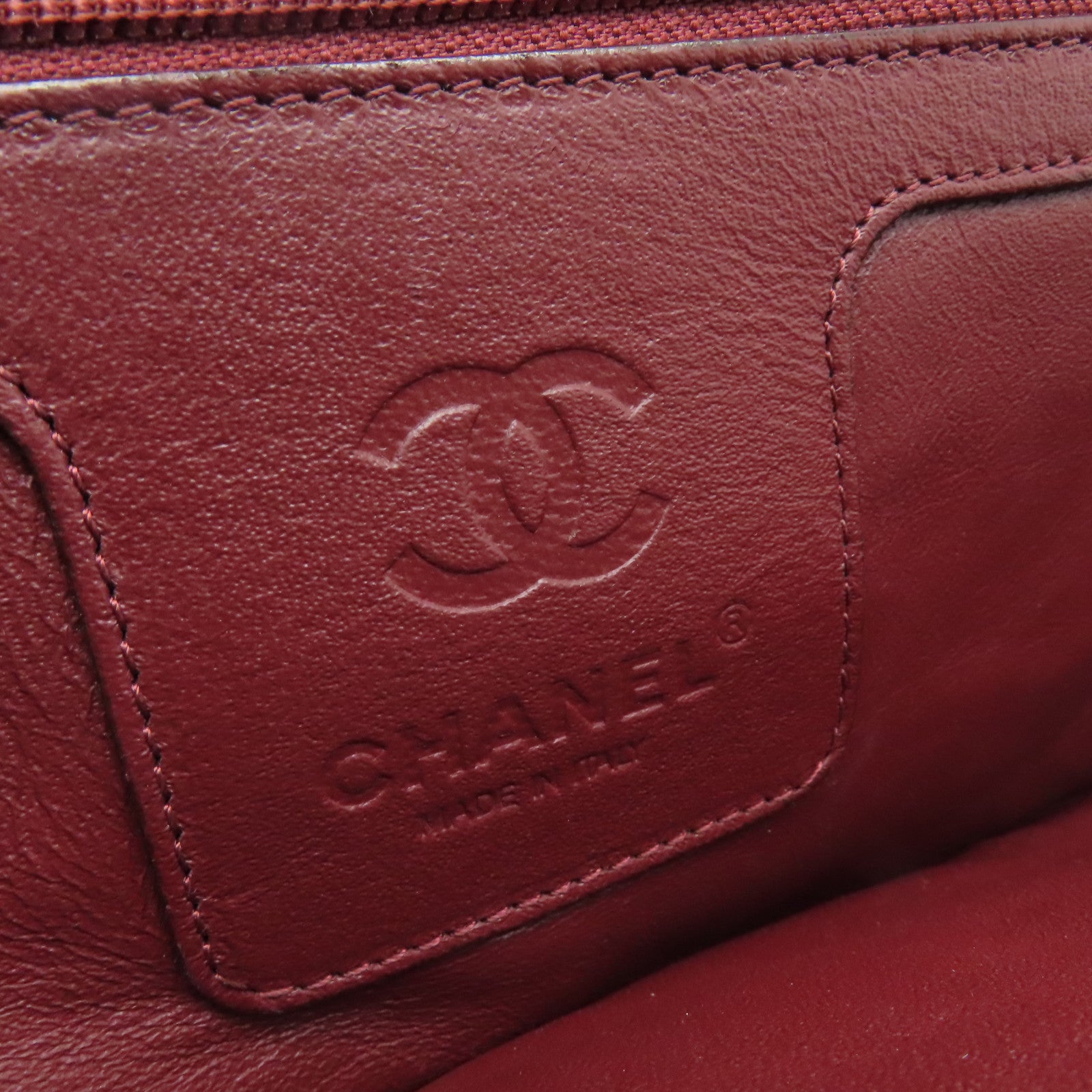 CHANEL 【清倉大減價】菱格牛皮皮革Coco Cocoon銀扣手挽袋深藍色