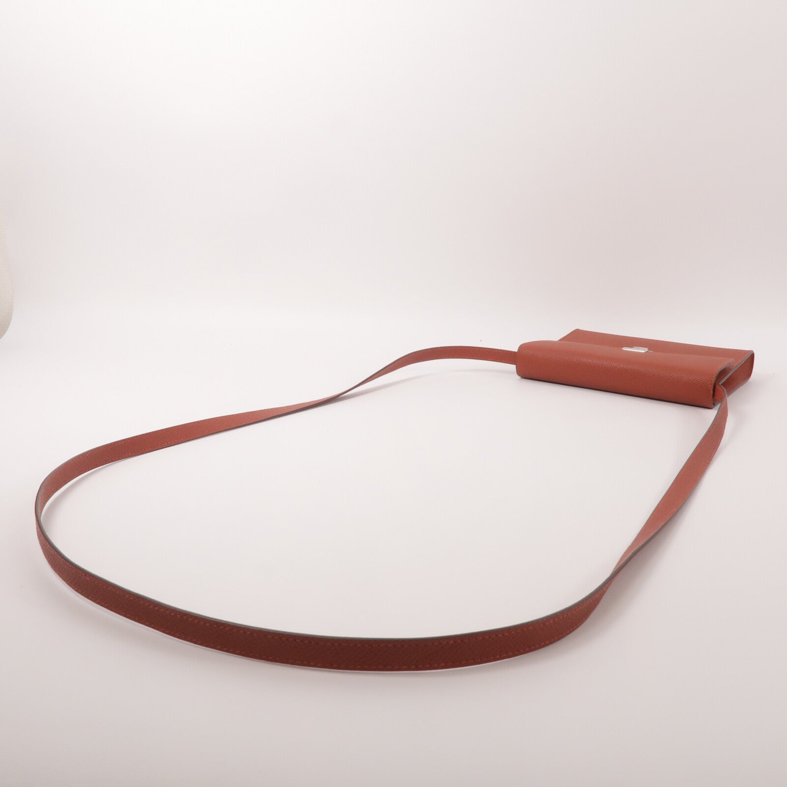 HERMES Epsom皮革Clic 16肩背袋Cuivre