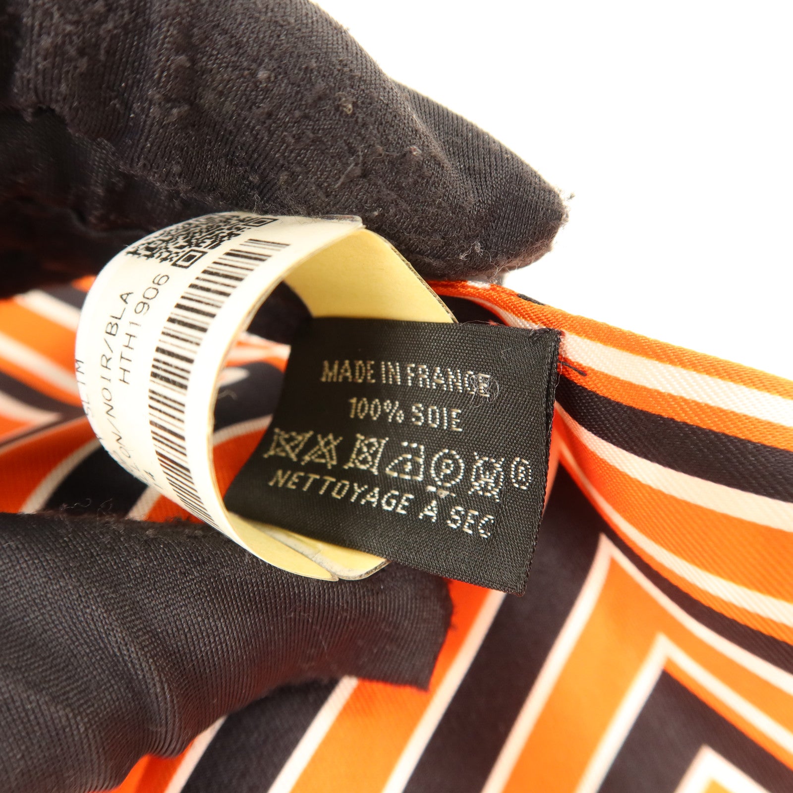 HERMES 絲質Maxi Twilly絲巾