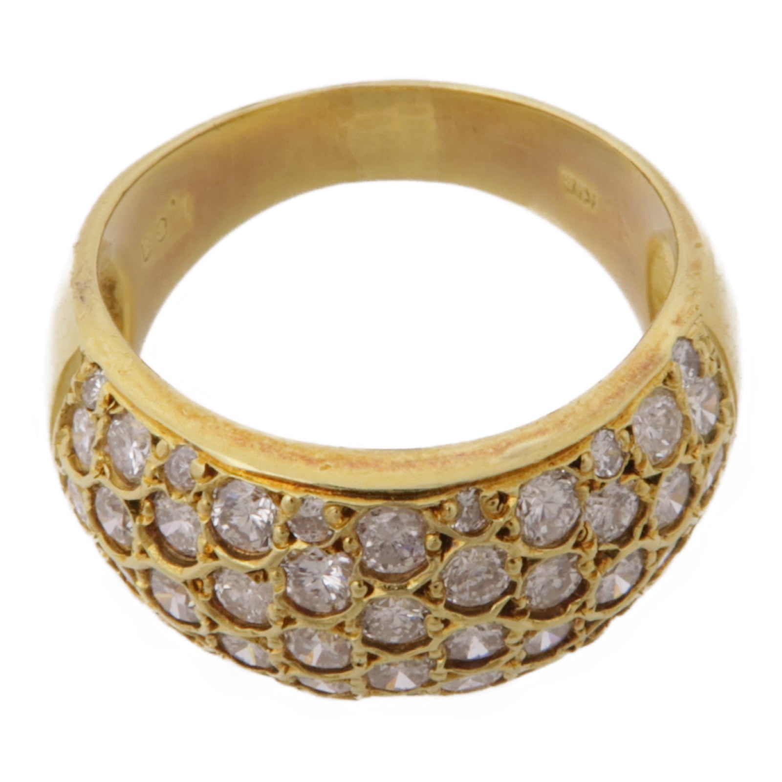 JEWELRY【激減優惠】 18K黃金Diamond Ring戒指US#6.5