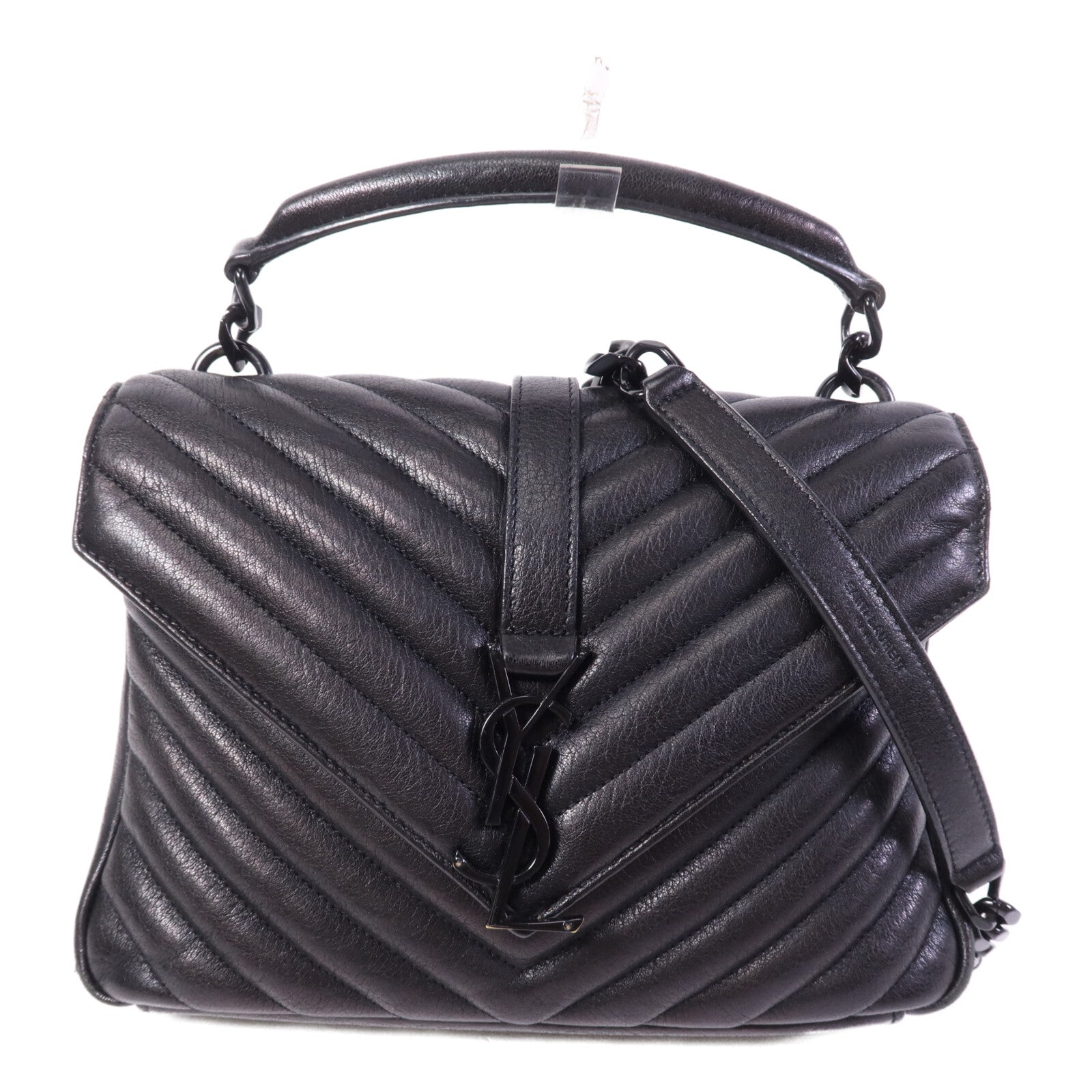 SAINT LAURENT 牛皮皮革College Medium手挽肩背兩用袋