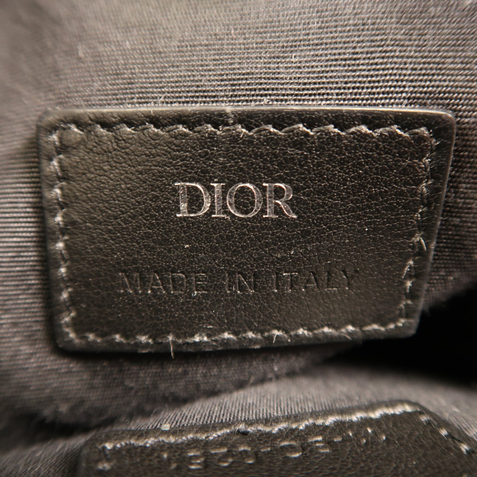 Dior 帆布Shoulder Bag銀扣肩背袋