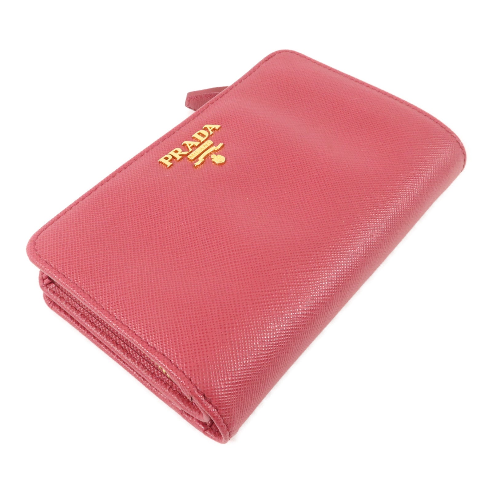 PRADA Saffiano皮革Bifold Wallet錢包