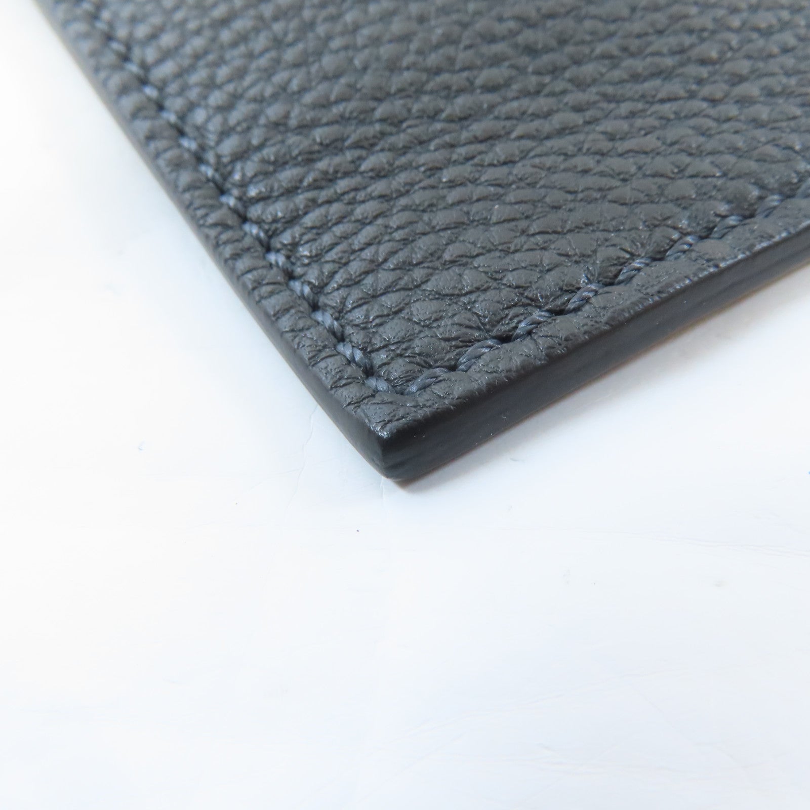 FENDI 牛皮皮革Tote Bag銀扣手挽袋灰色