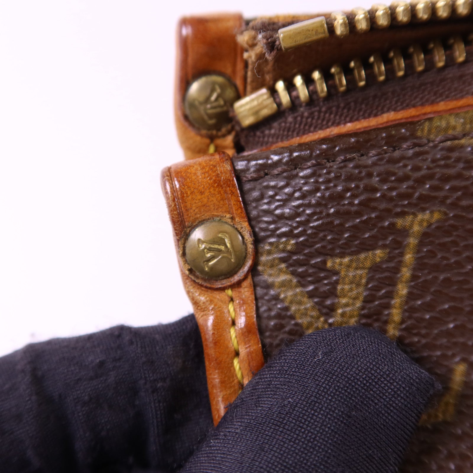LOUIS VUITTON Monogram Popincourt Haut金扣肩背袋