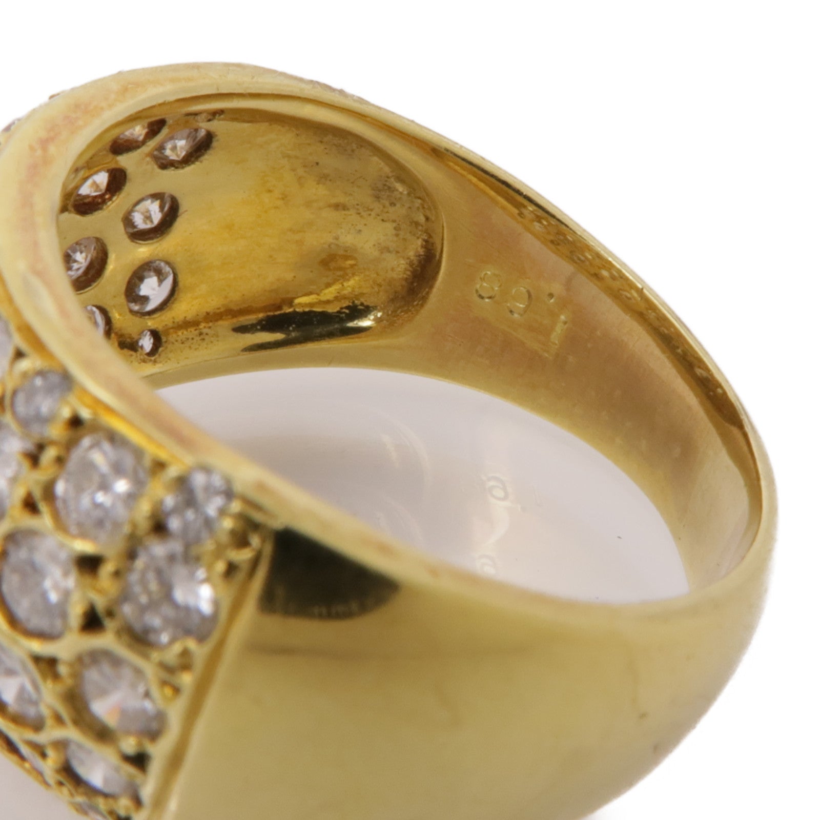 JEWELRY 【激減優惠】18K黃金Diamond Ring戒指US#6.5