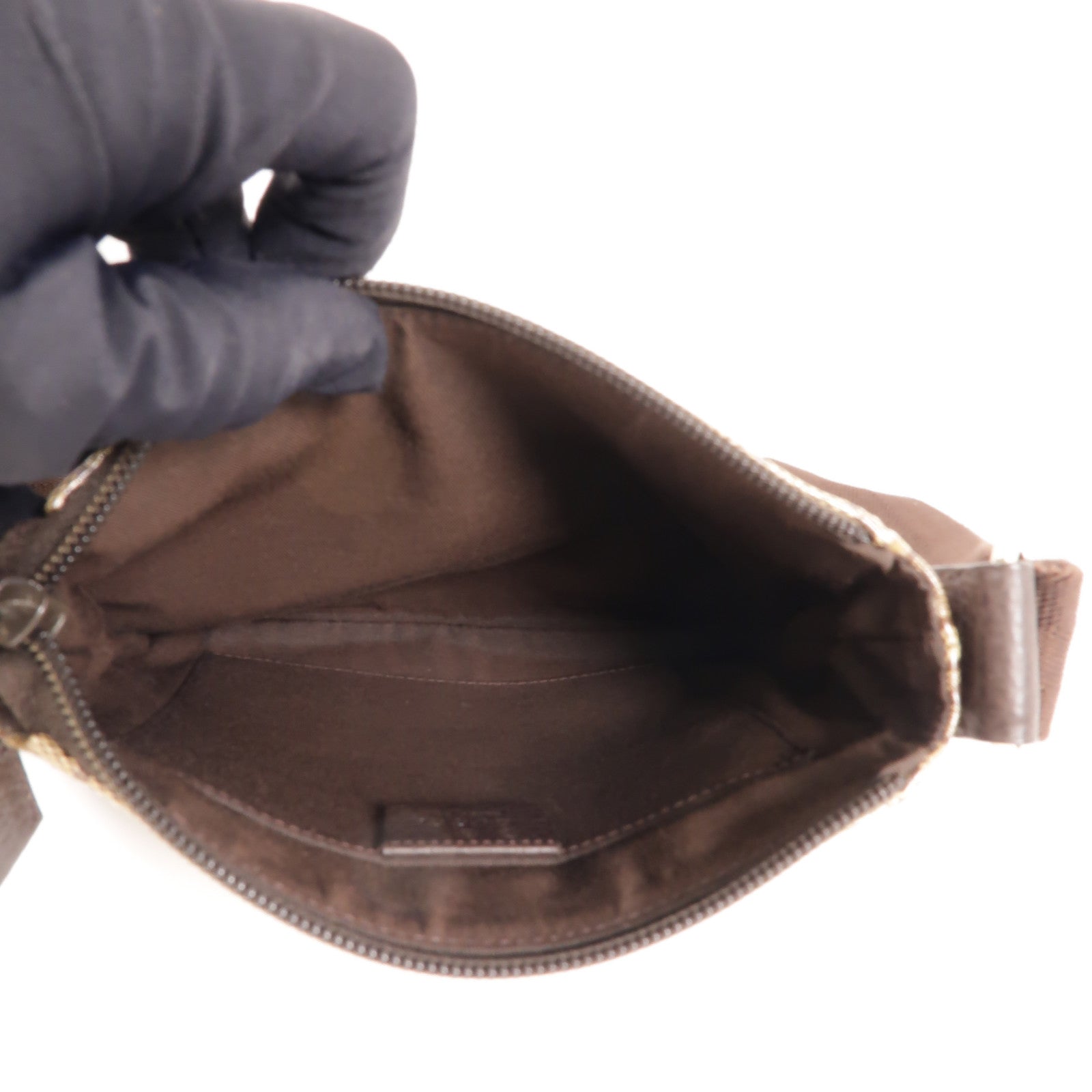 GUCCI 塗層帆布Shoulder Bag肩背袋