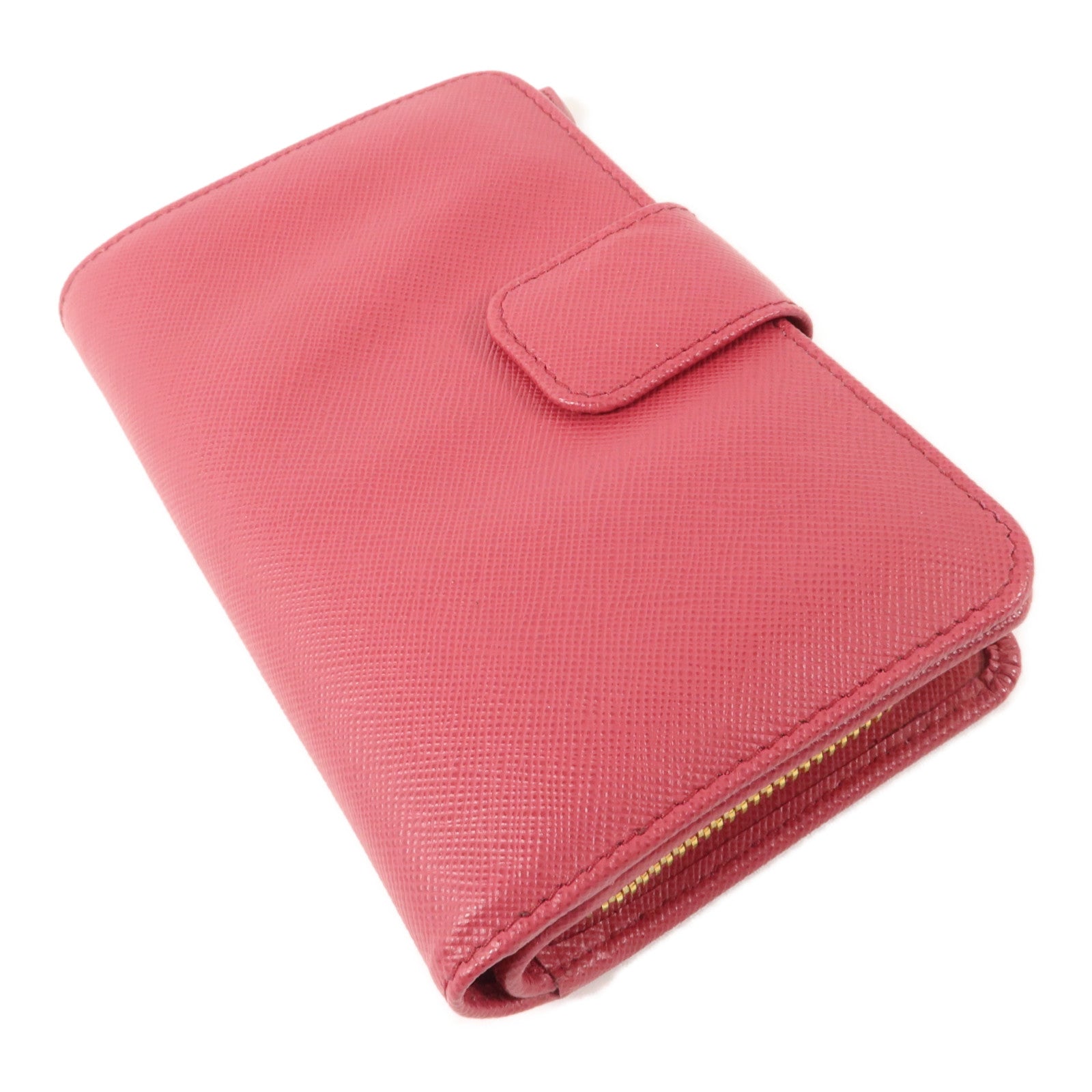 PRADA Saffiano皮革Bifold Wallet錢包