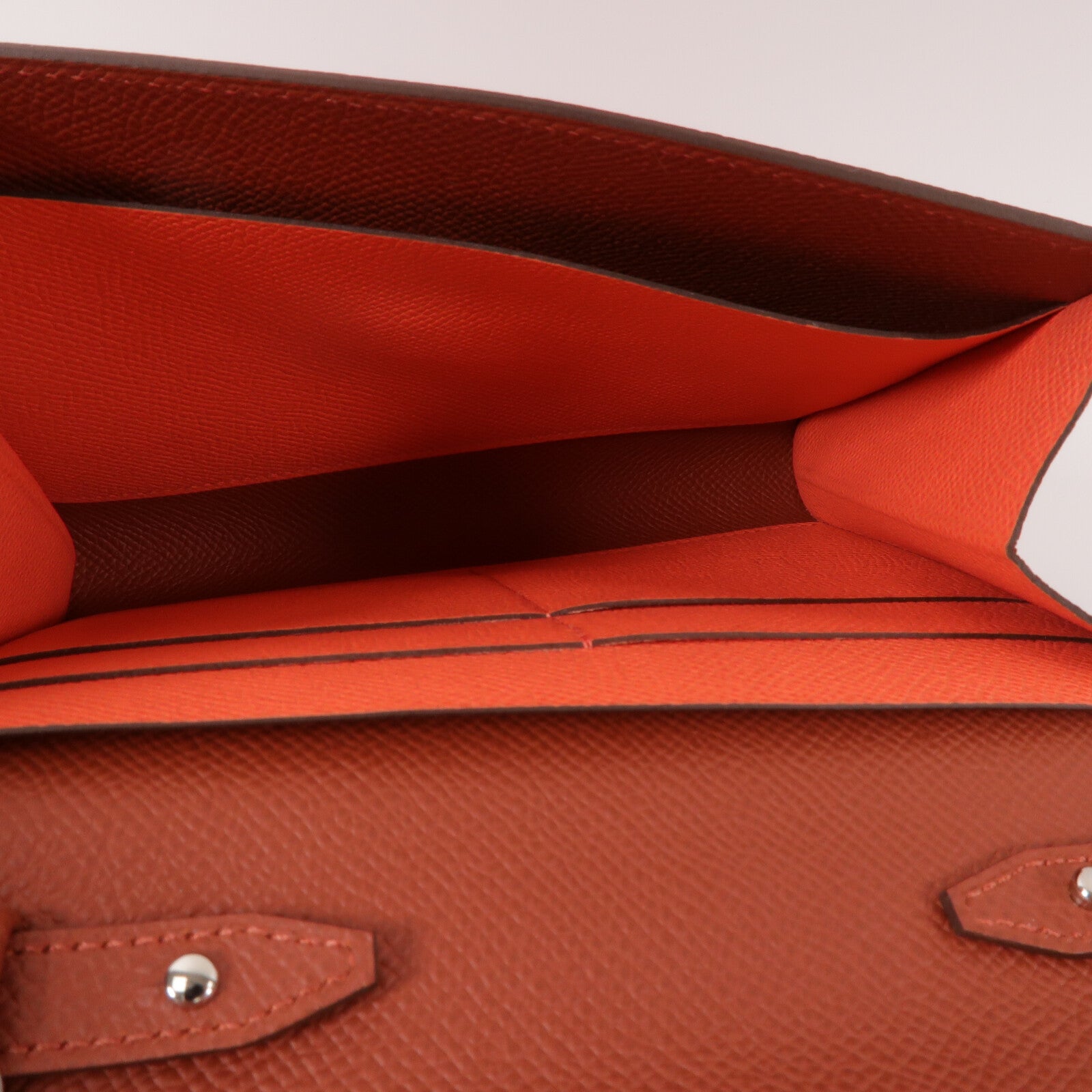 HERMES Epsom皮革Clic 16肩背袋Cuivre