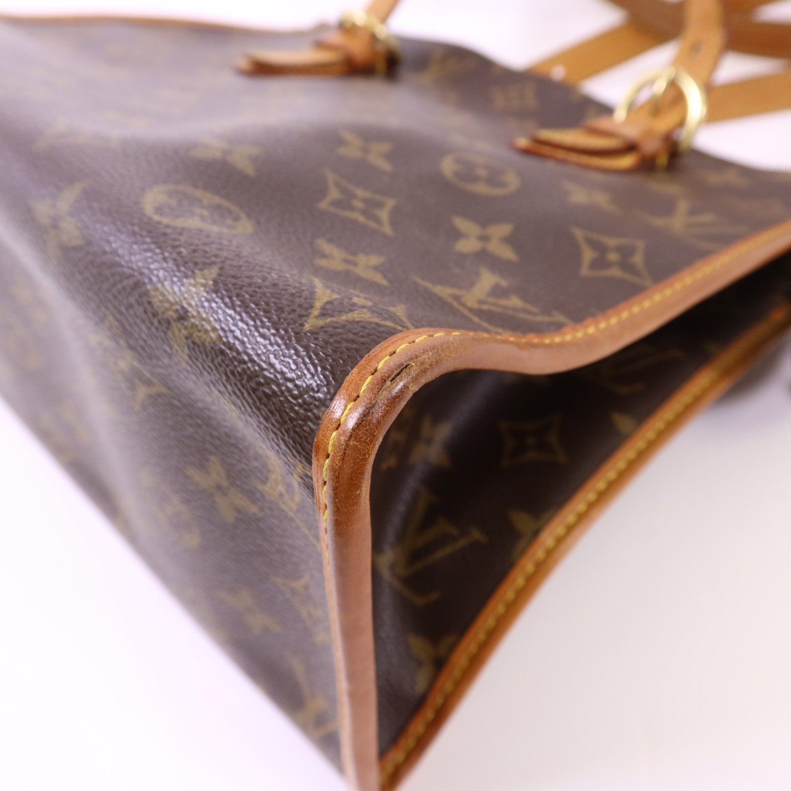 LOUIS VUITTON Monogram Popincourt Haut金扣肩背袋